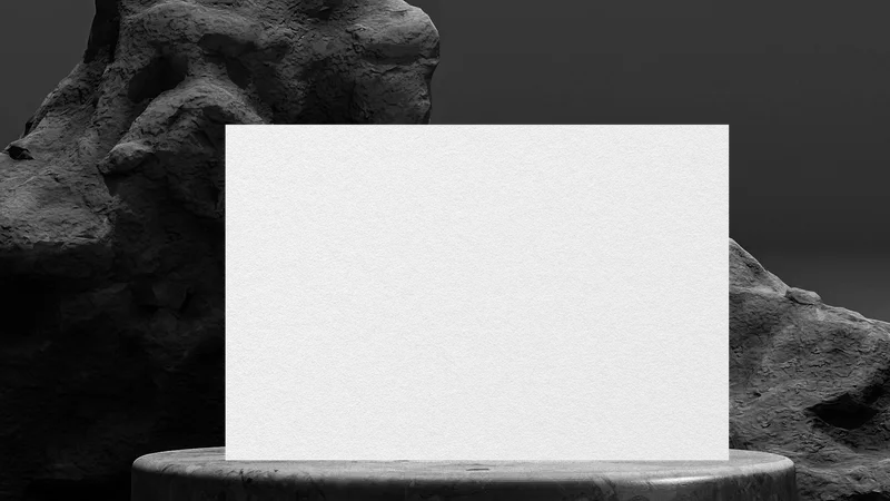 nobel health care logo on a business card