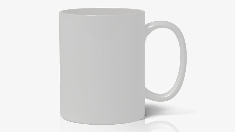 nobel health care logo on a mug