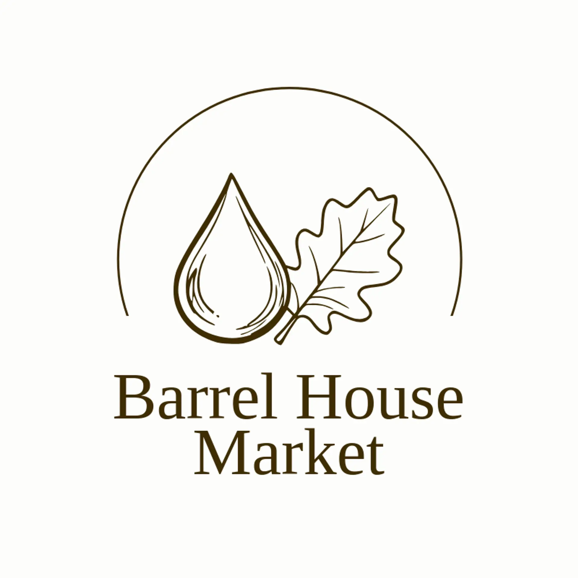 Barrel House Market logo for whiskey