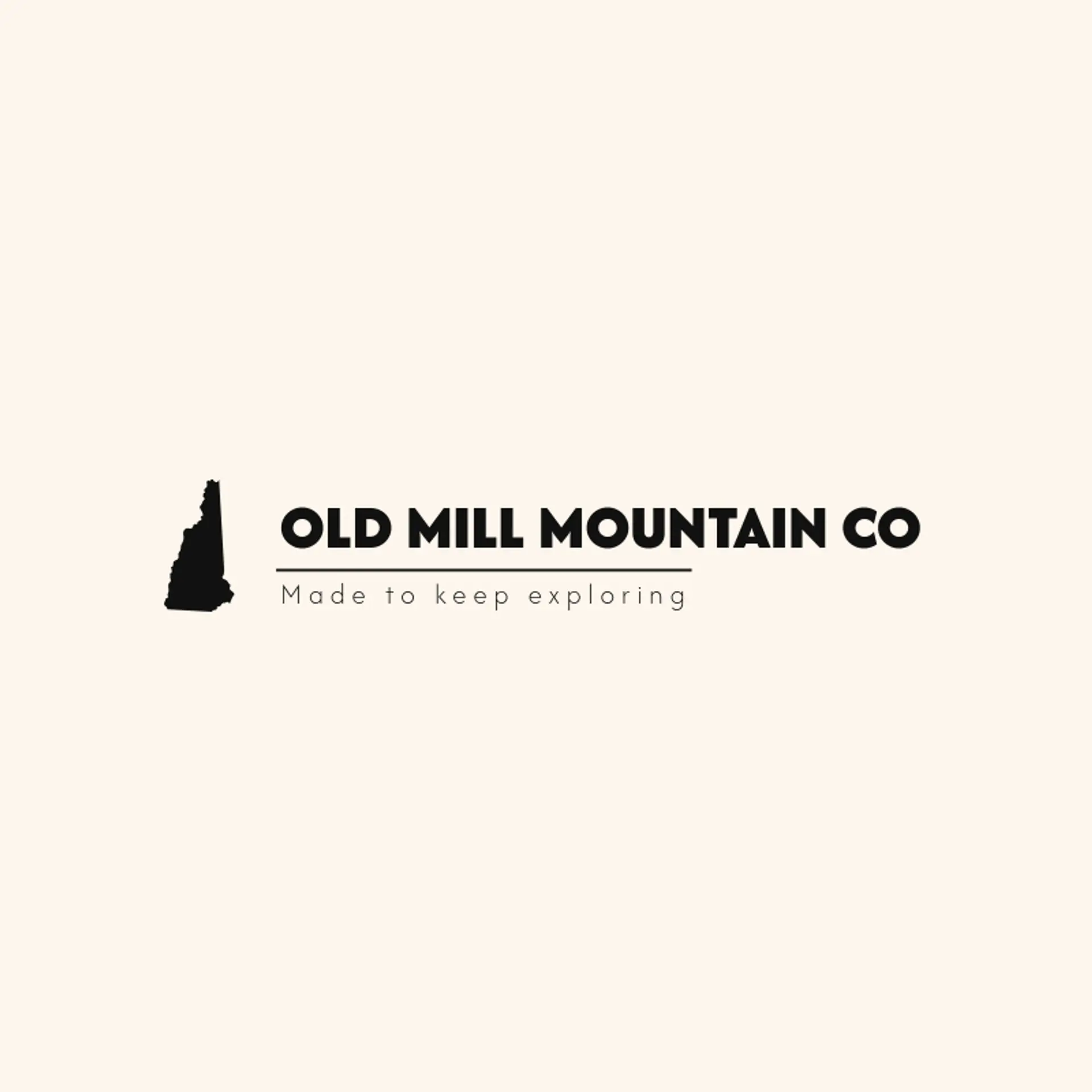 Old Mill Mountain Co logo for new hampshire