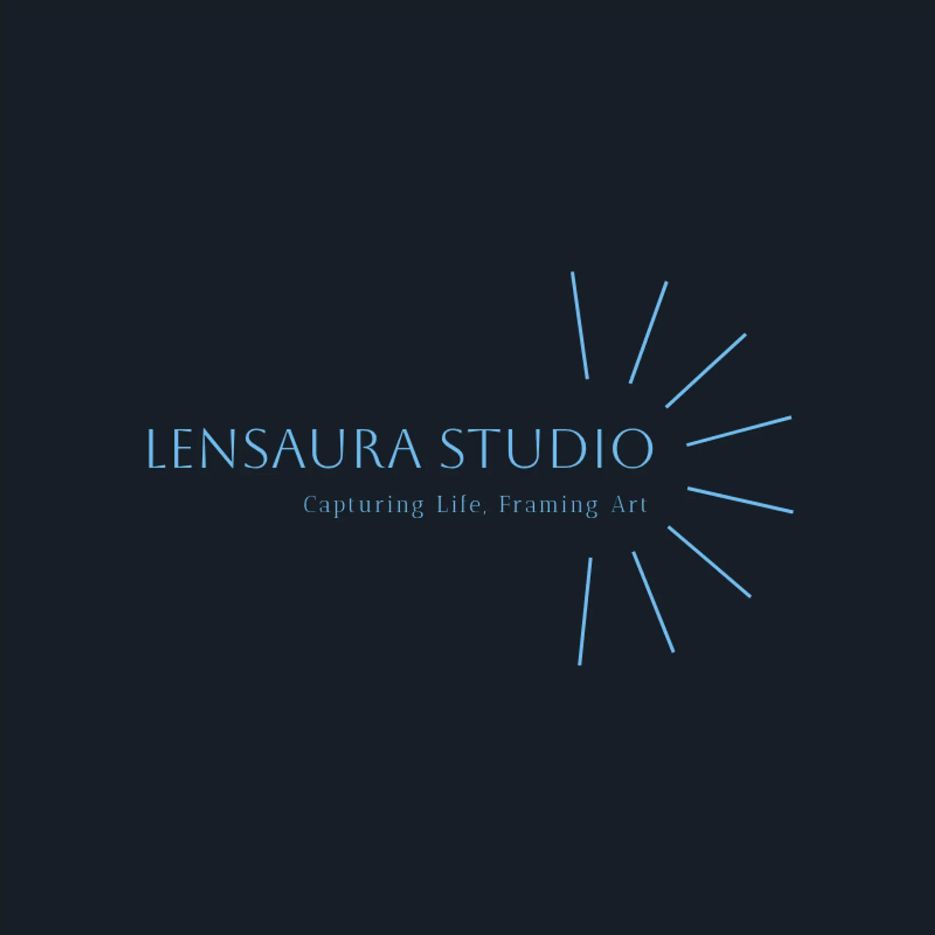 LightFrame Studios logo for photography studio