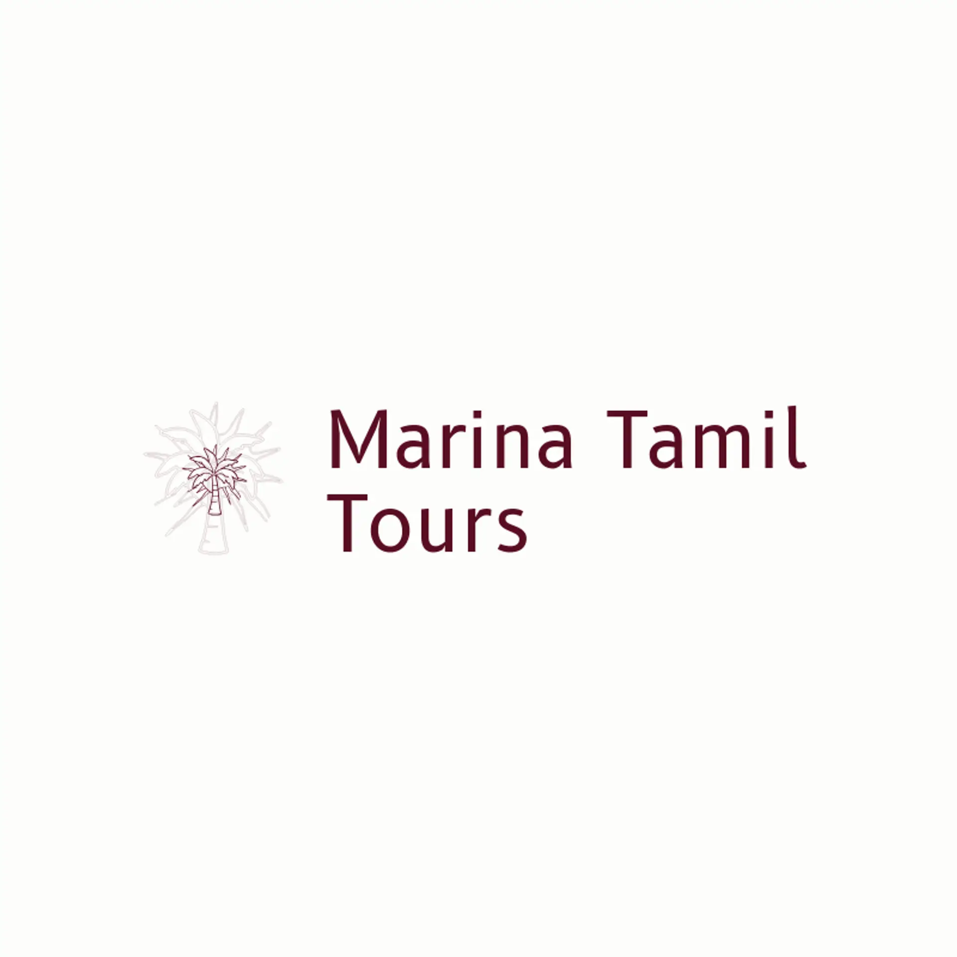 Marina Tamil Tours logo for tamil