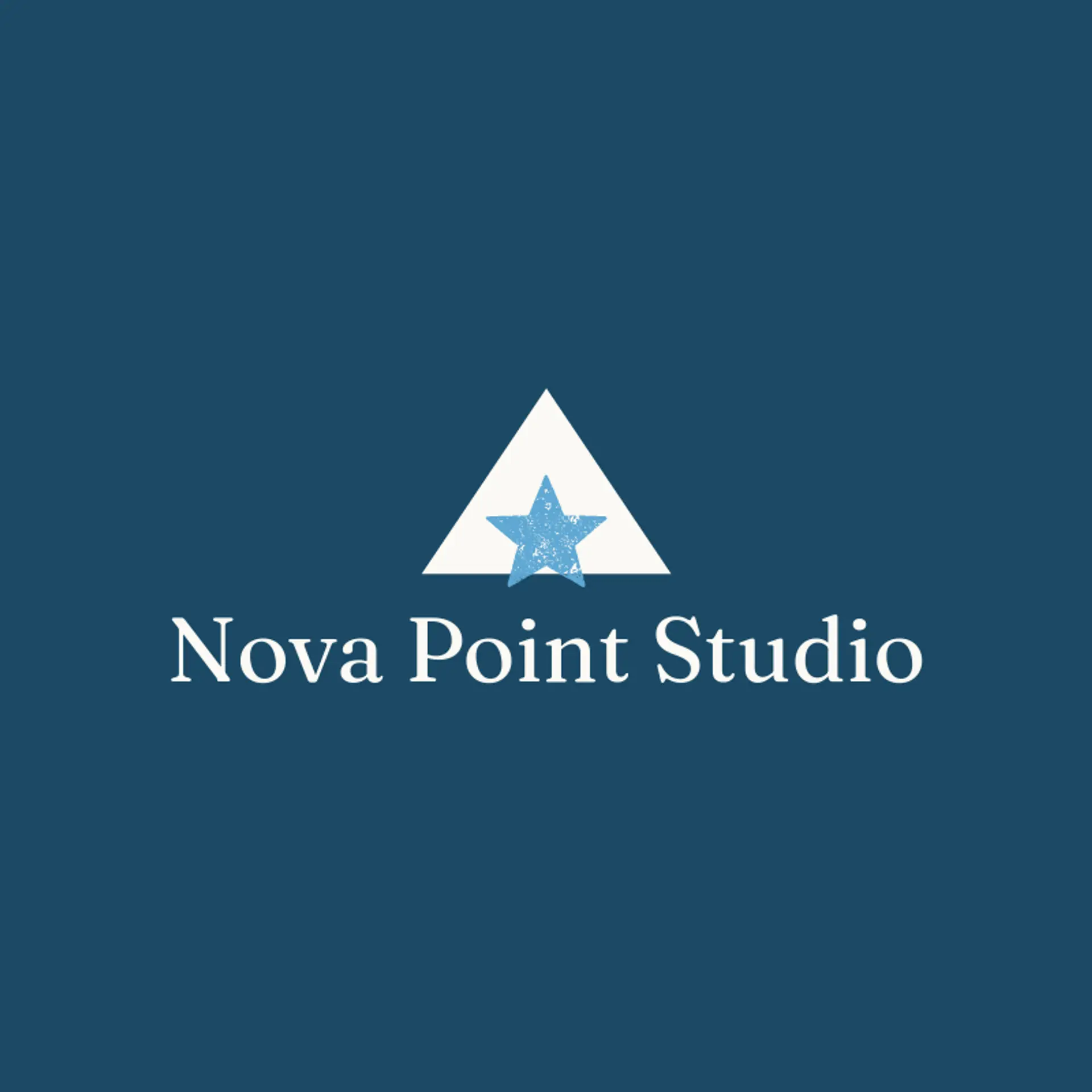 Nova Point Studio logo for pentagram