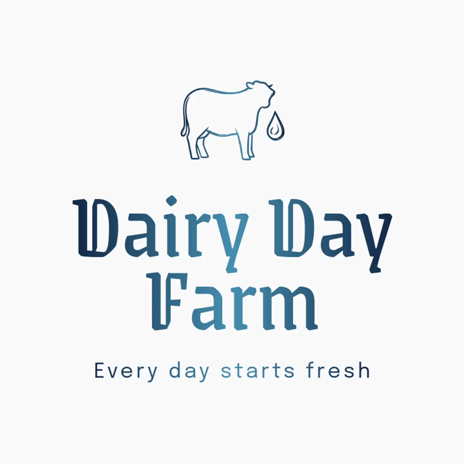 Dairy Day Farm logo for milk