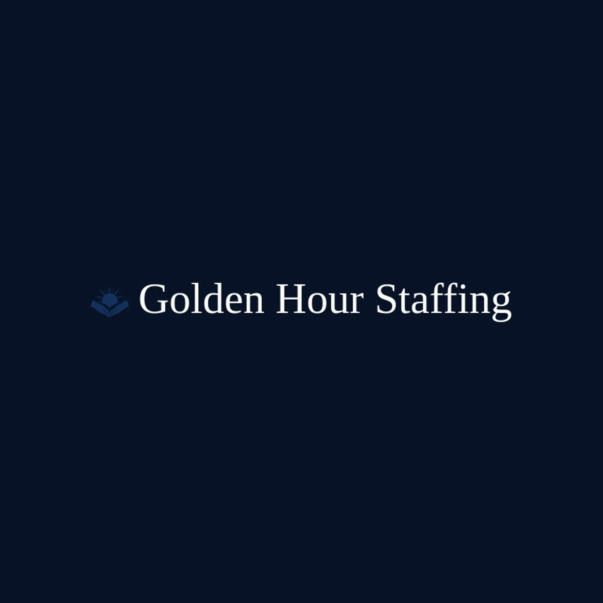 Golden Hour Staffing logo for human resources