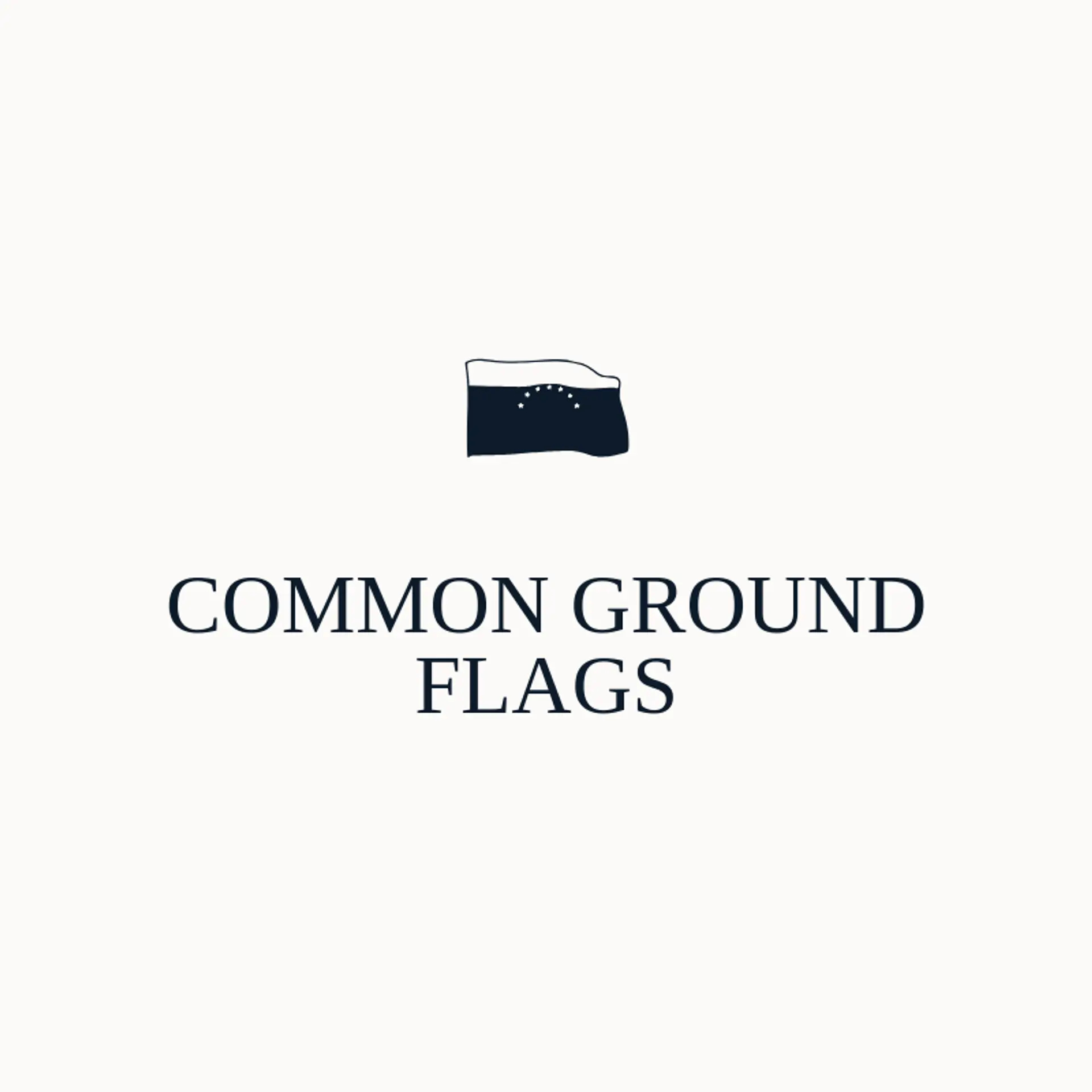 Common Ground Flags logo for national