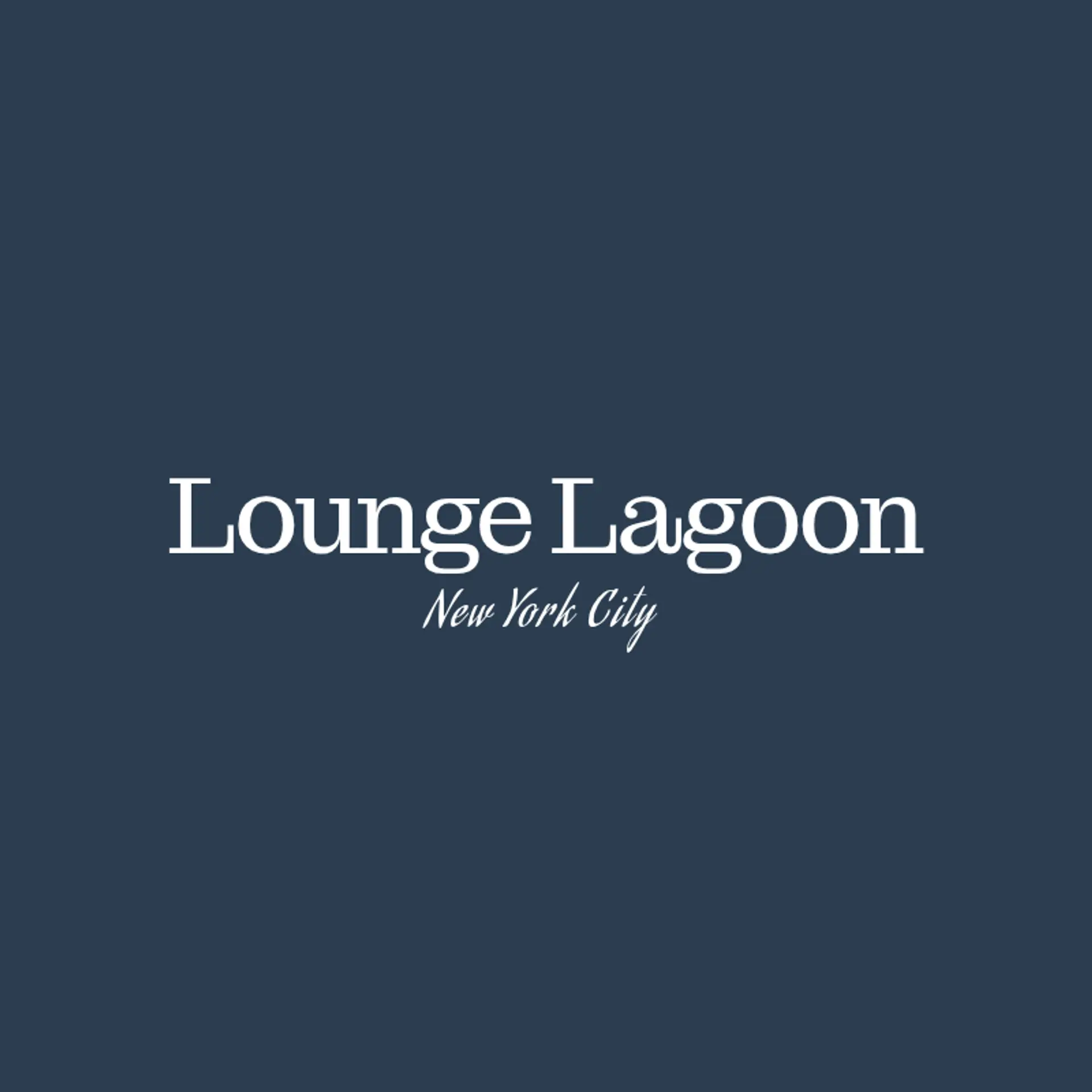 Lounge Lagoon logo for bar restaurant