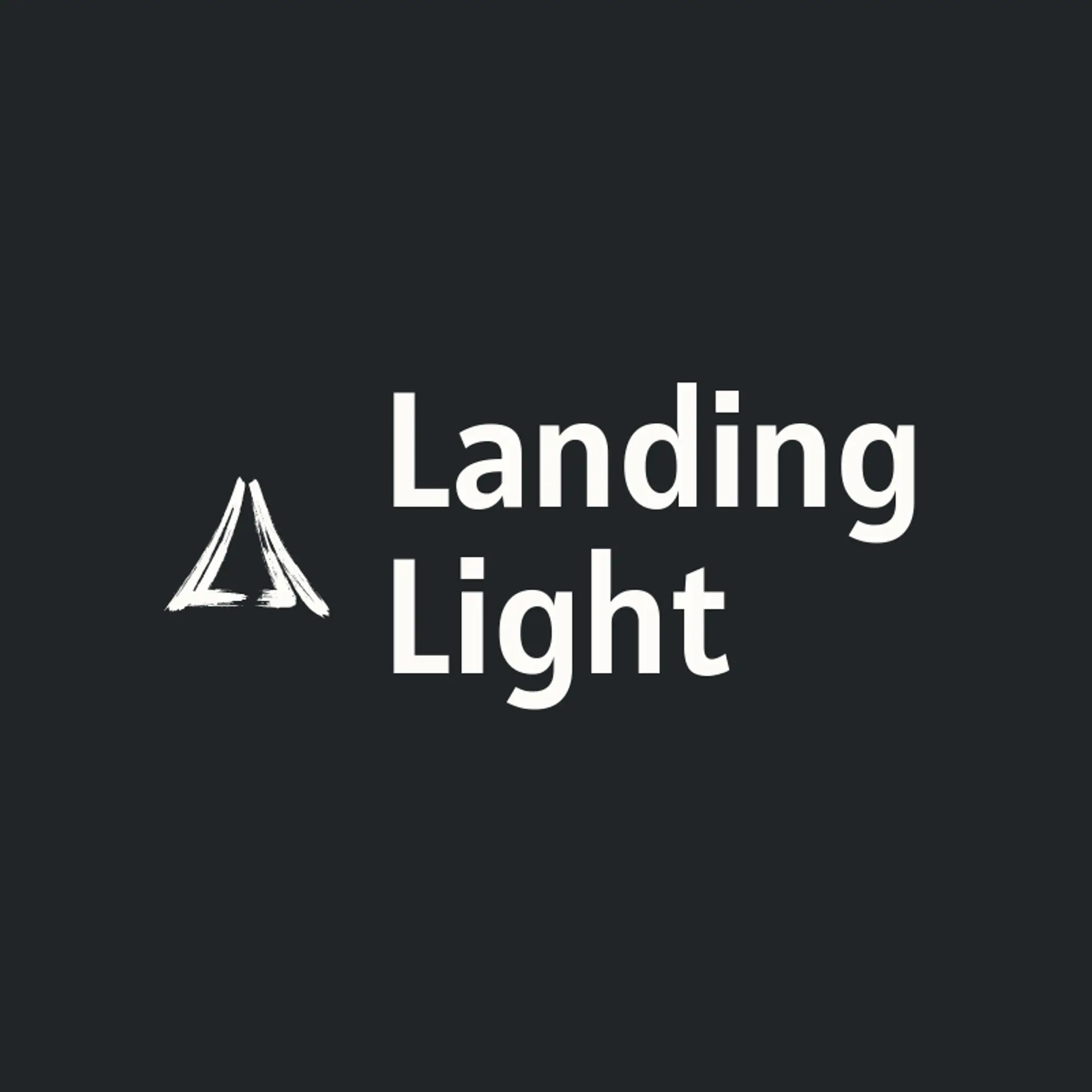 Landing Light logo for airline