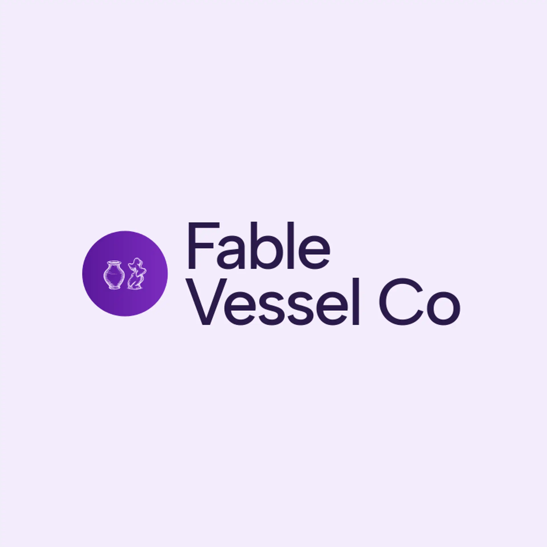 Fable Vessel Co logo for clay