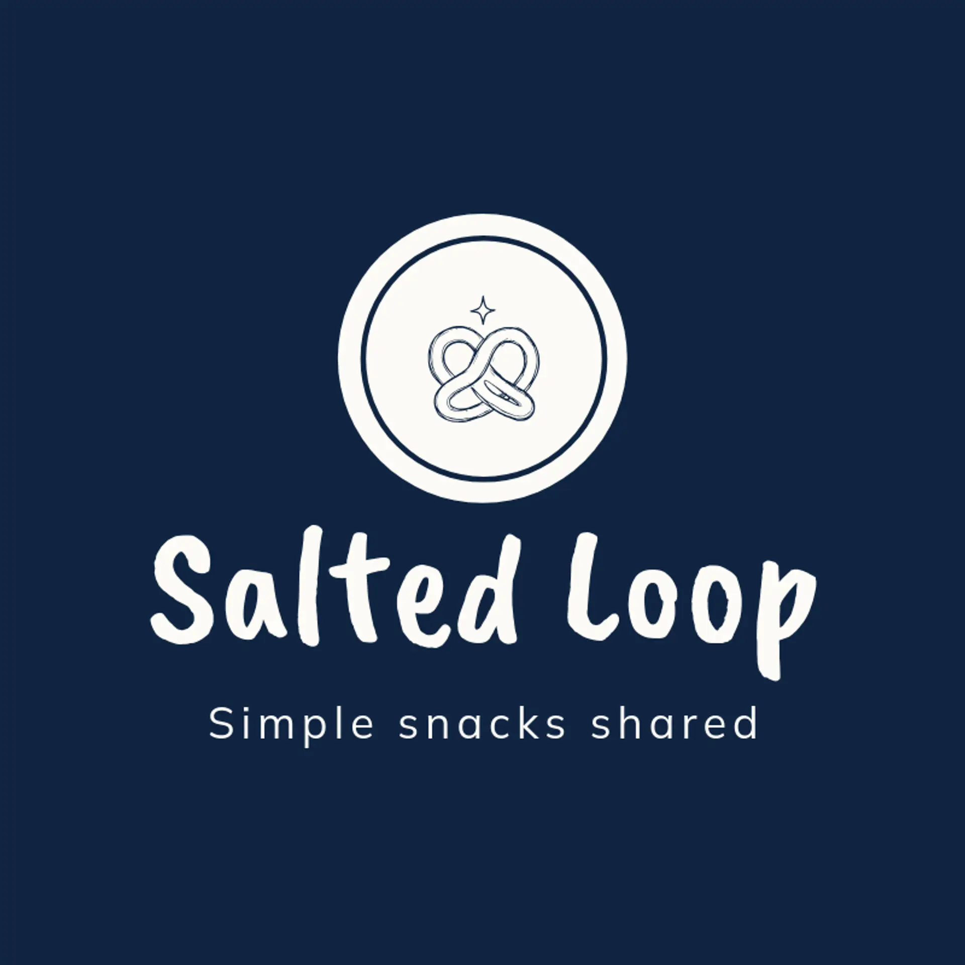 Salted Loop logo for snack
