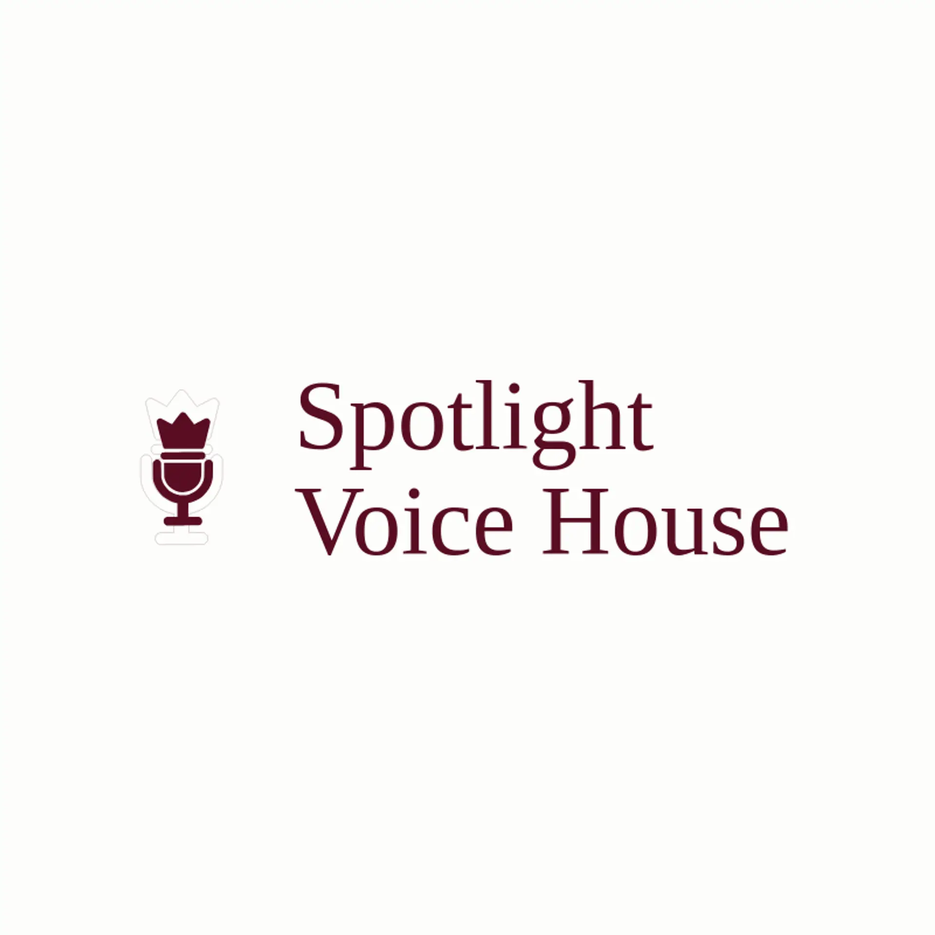 Spotlight Voice House logo for theatre
