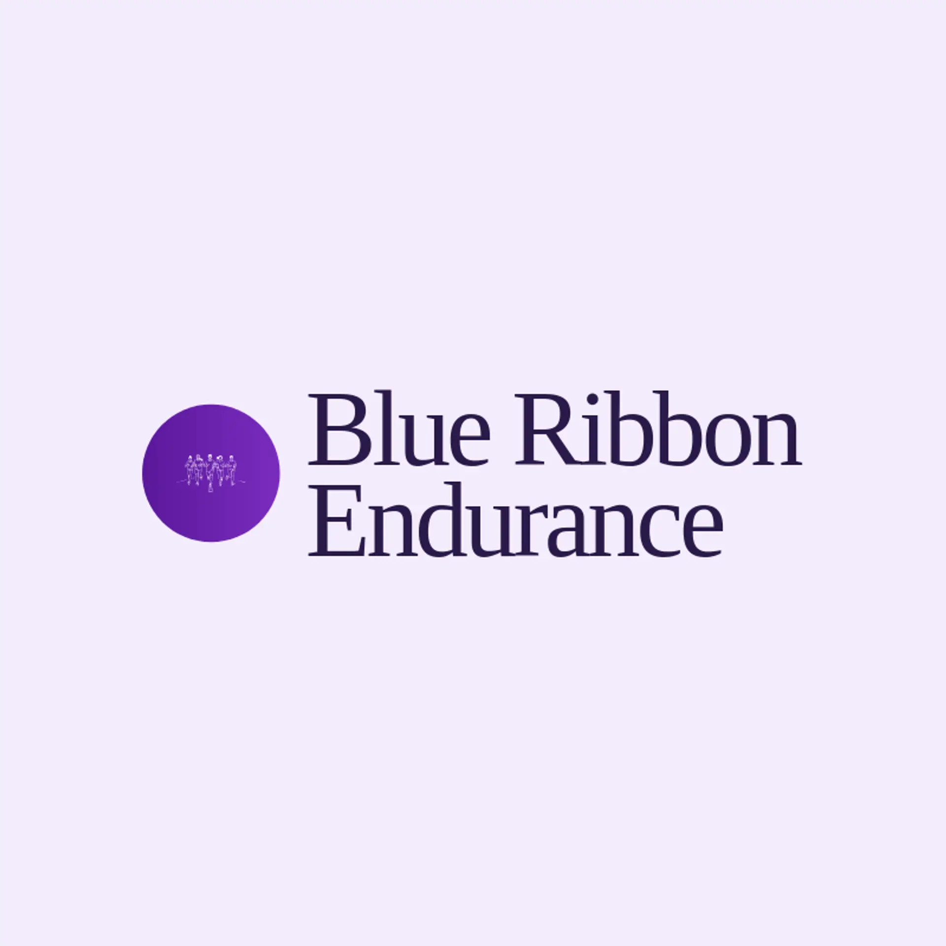 Blue Ribbon Endurance logo for marathon