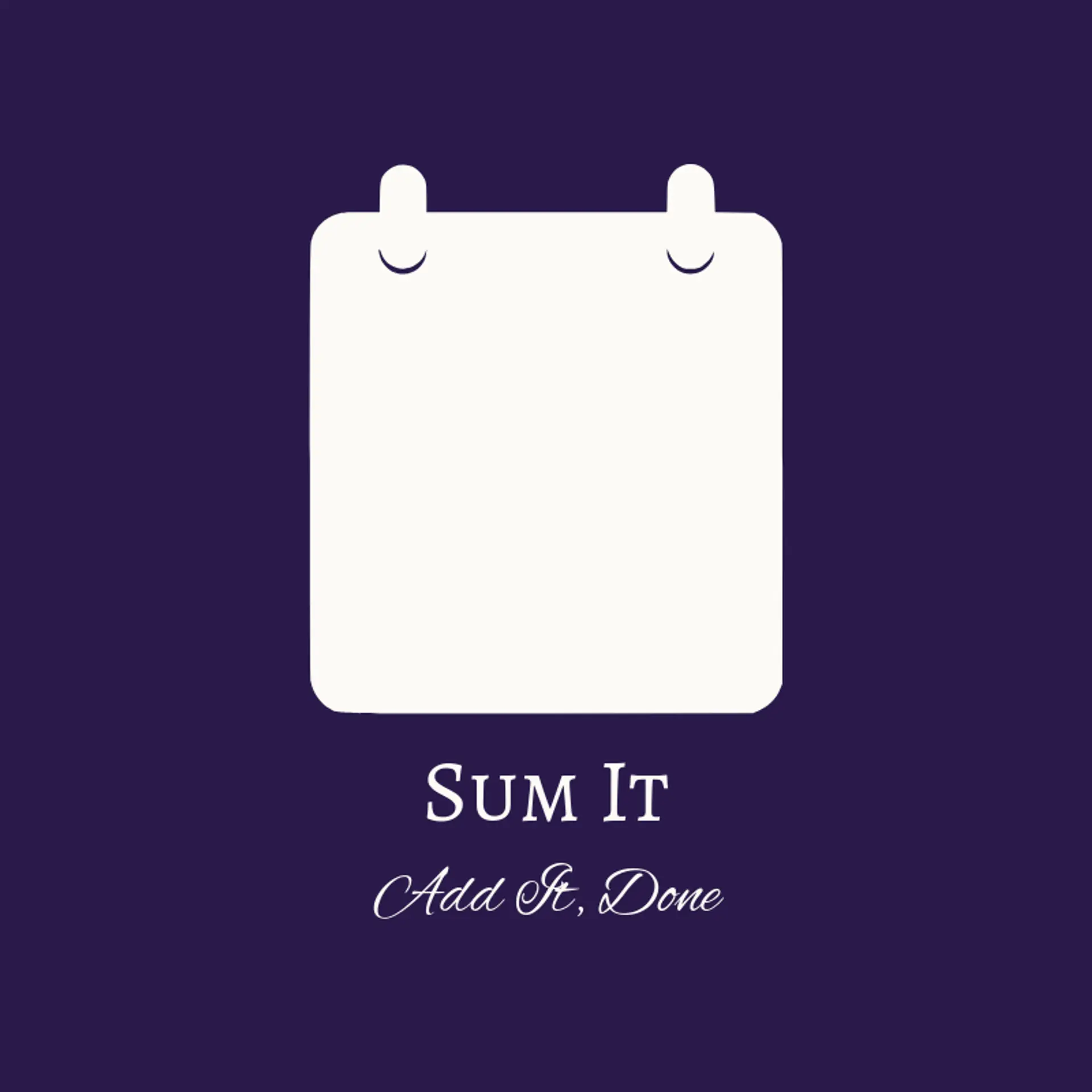 Sum It logo for bill