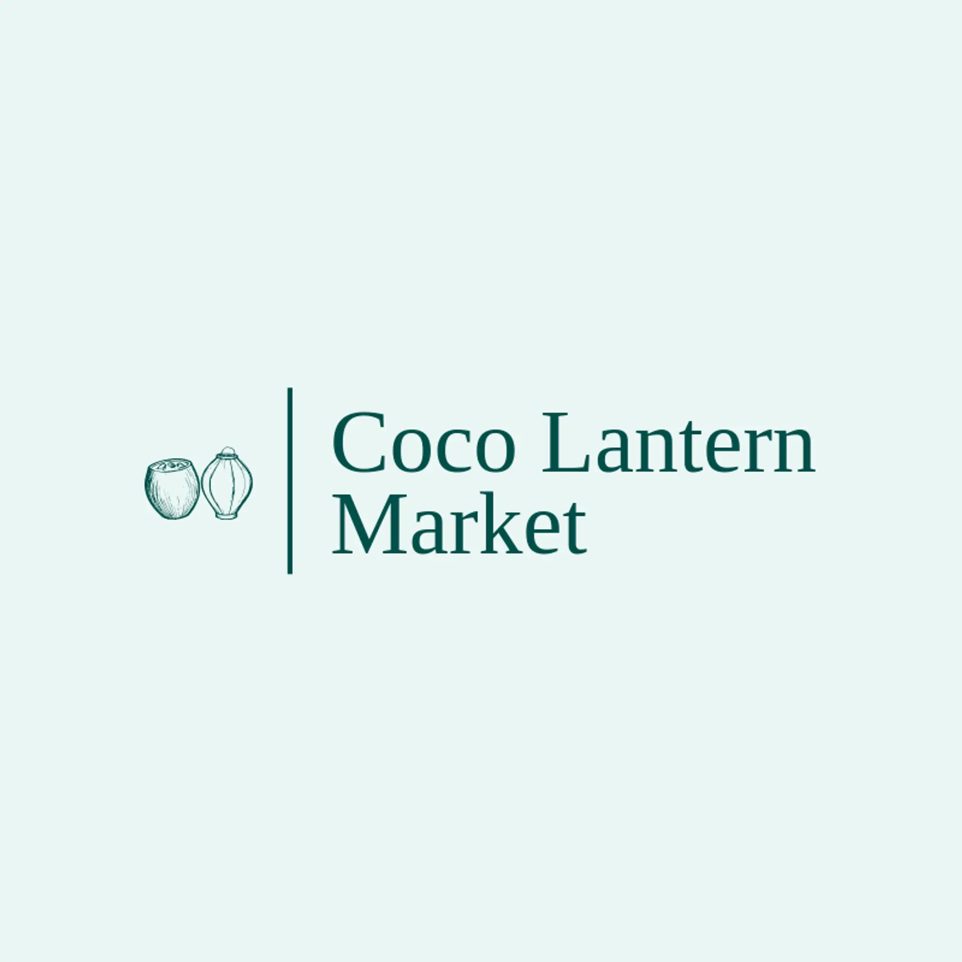 Coco Lantern Market logo for coconut
