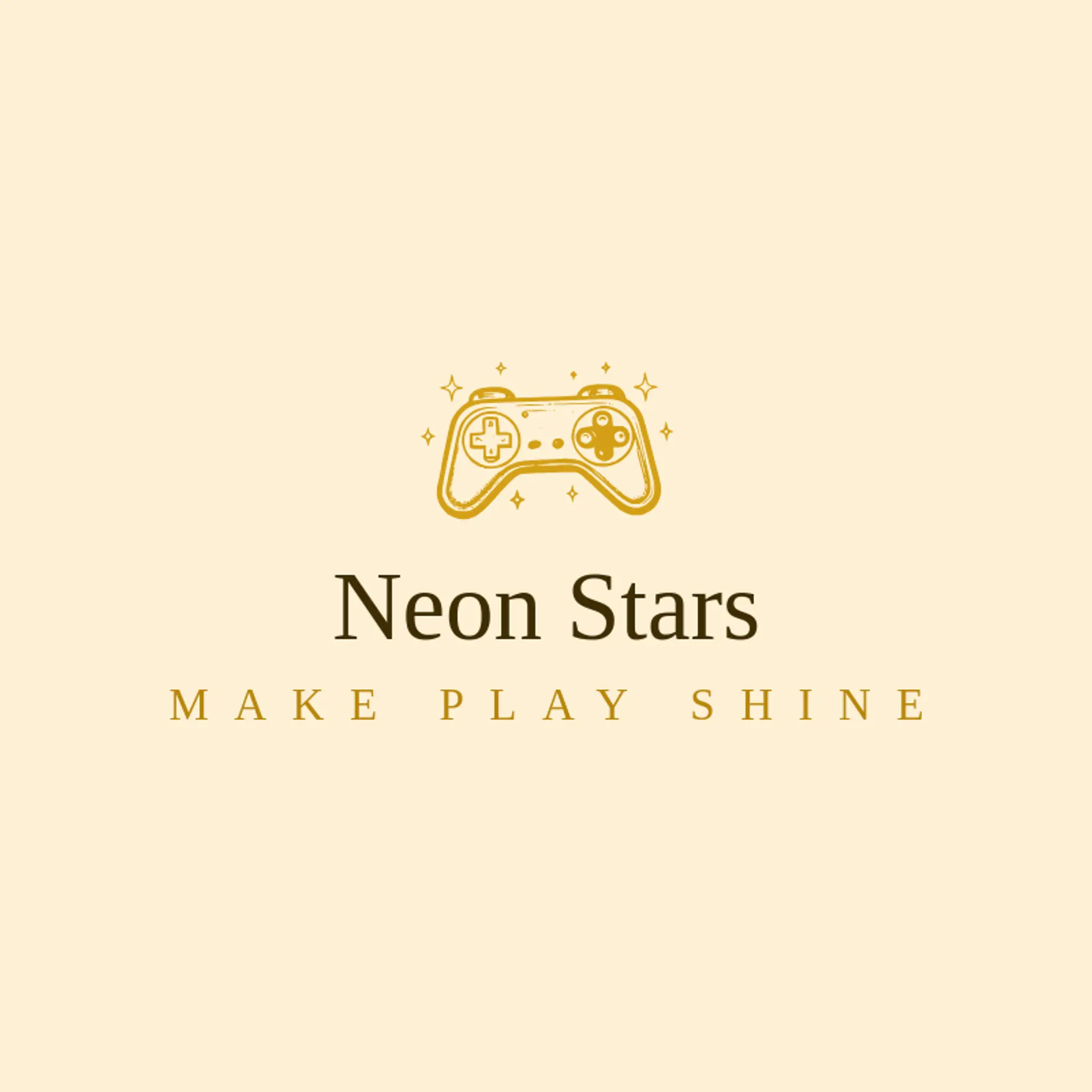 Neon Stars logo for controller