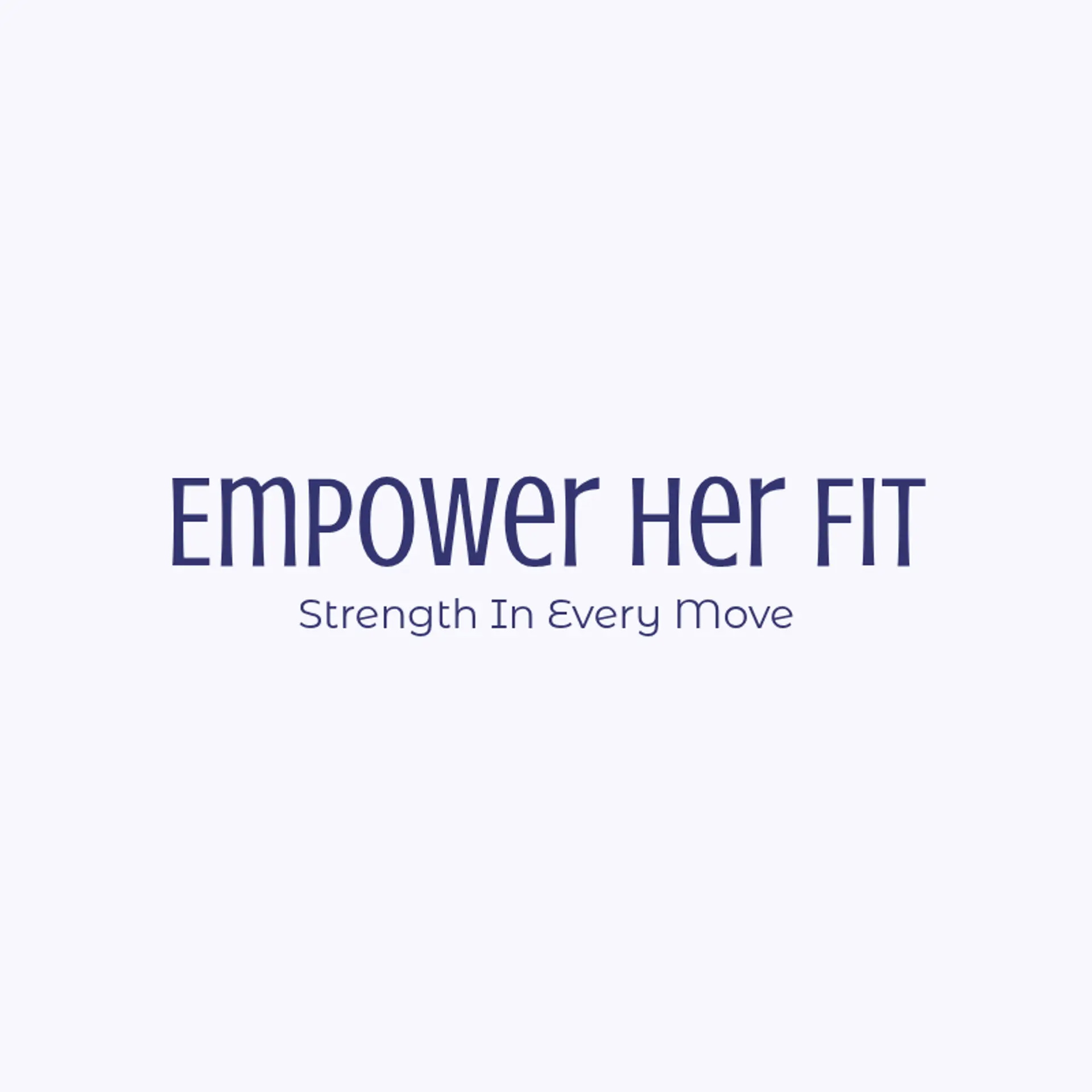EmpowerHer Fitness logo for women fitness