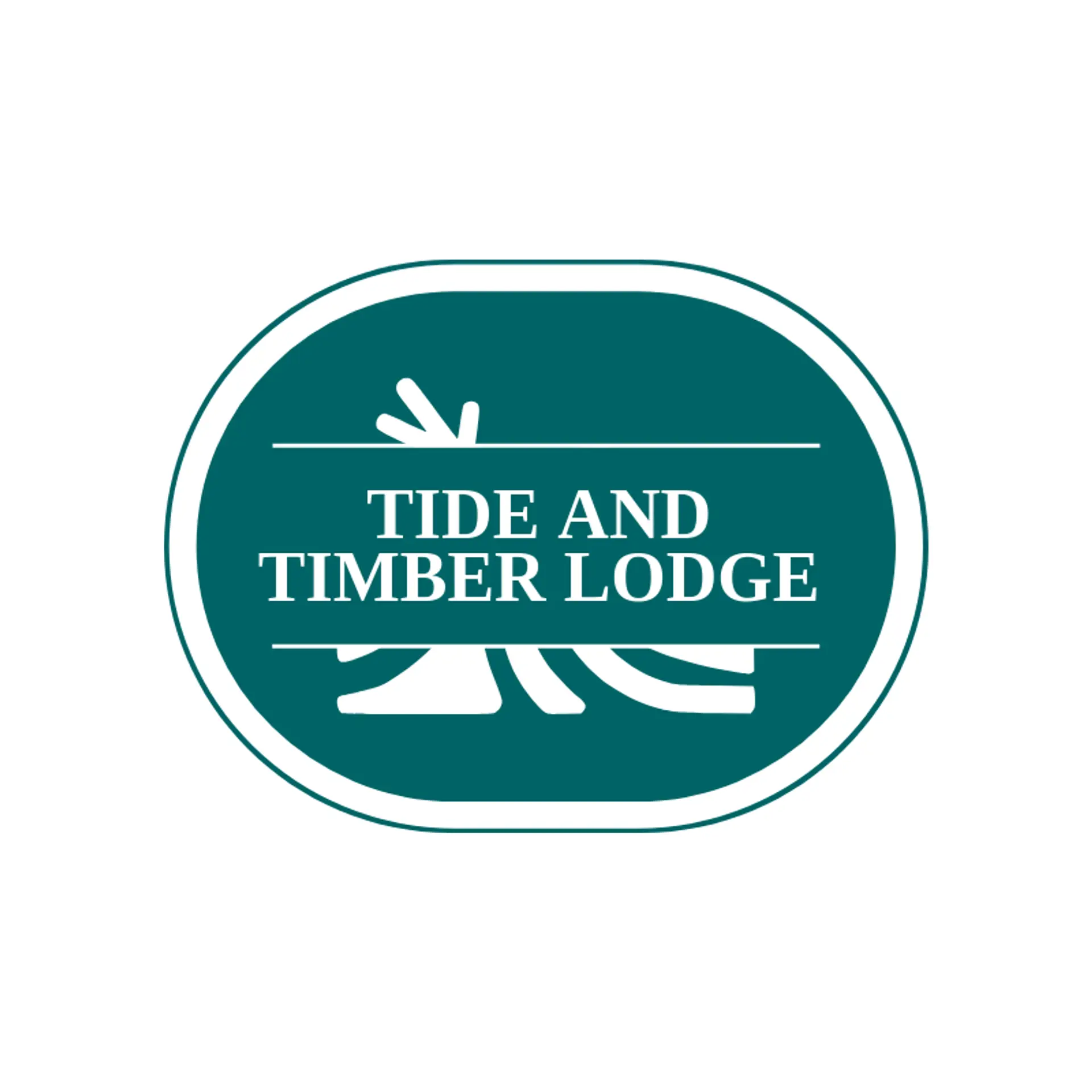 Tide and Timber Lodge logo for tsunami