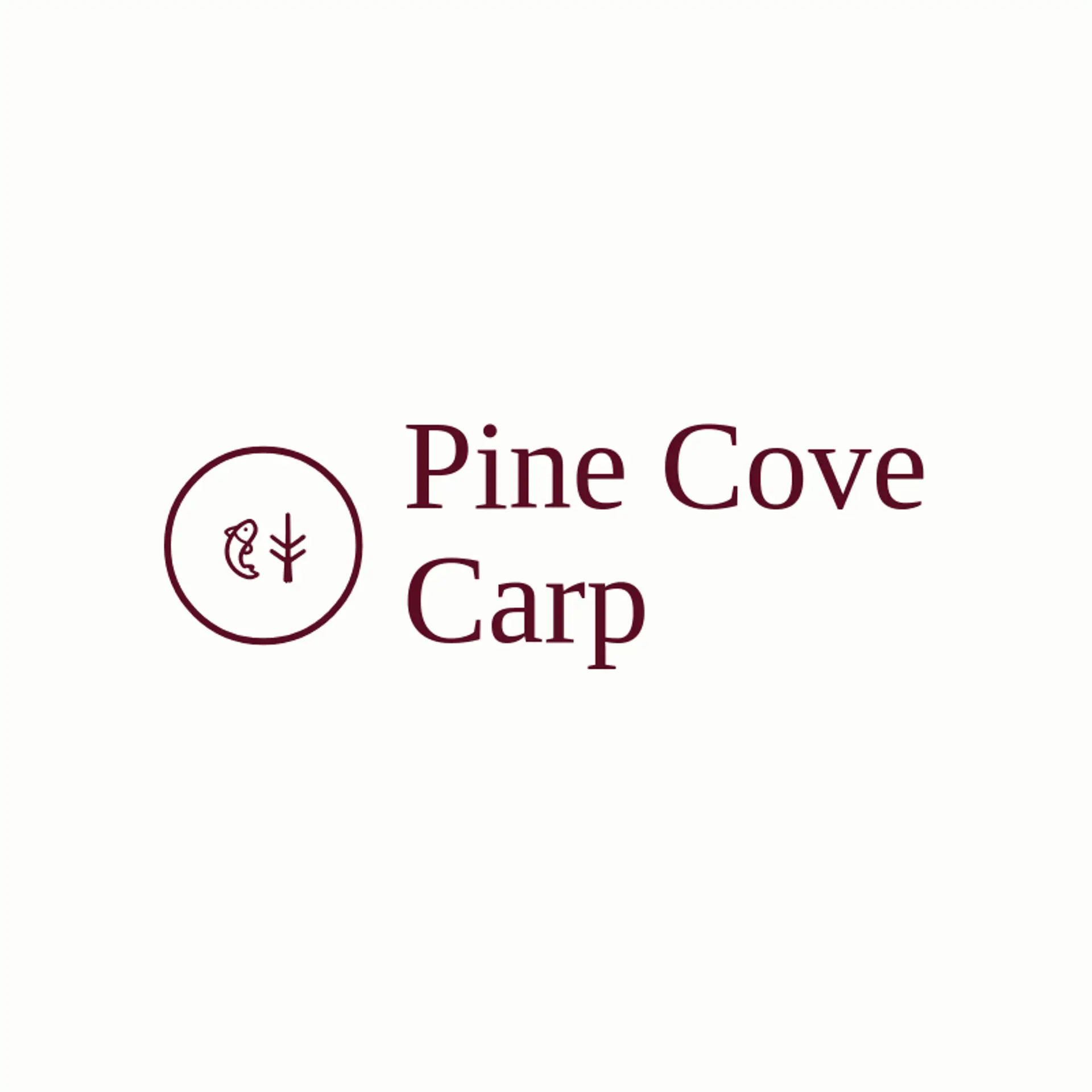 Pine Cove Carp logo for carp