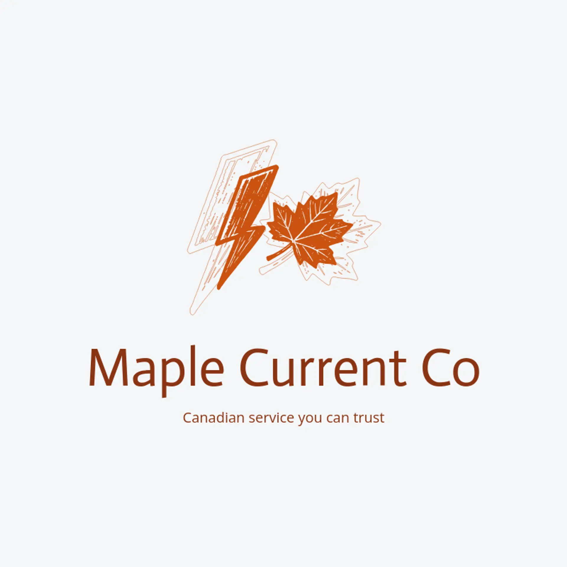 Maple Current Co logo for electric