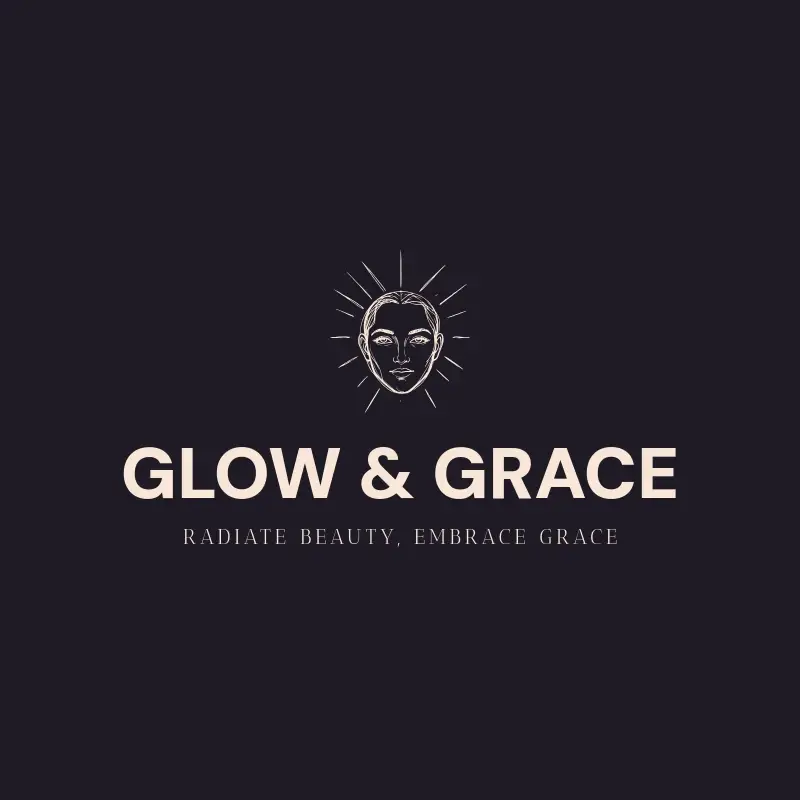 The artist name Glow & Grace as a branded logo with a single color icon