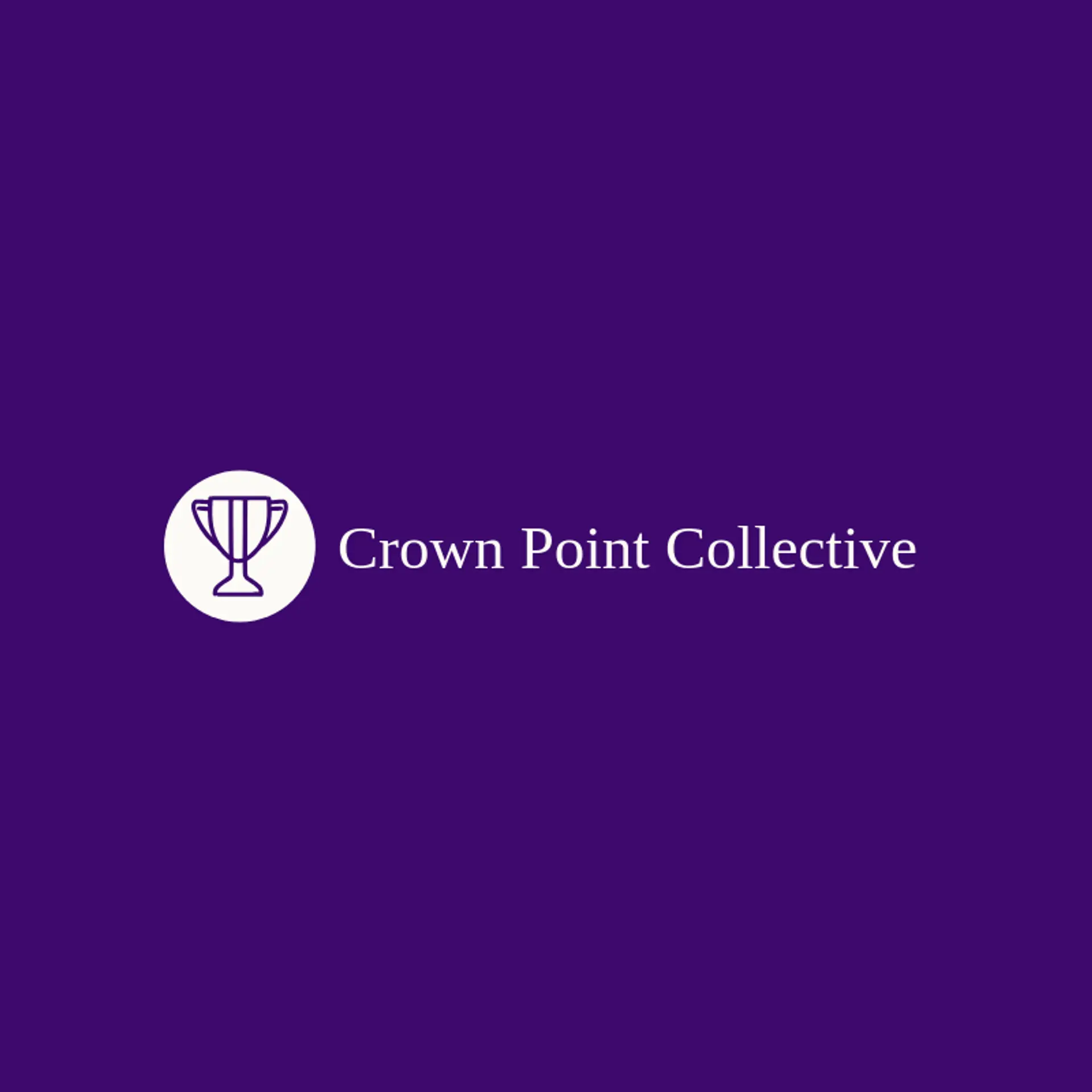Crown Point Collective logo for winner
