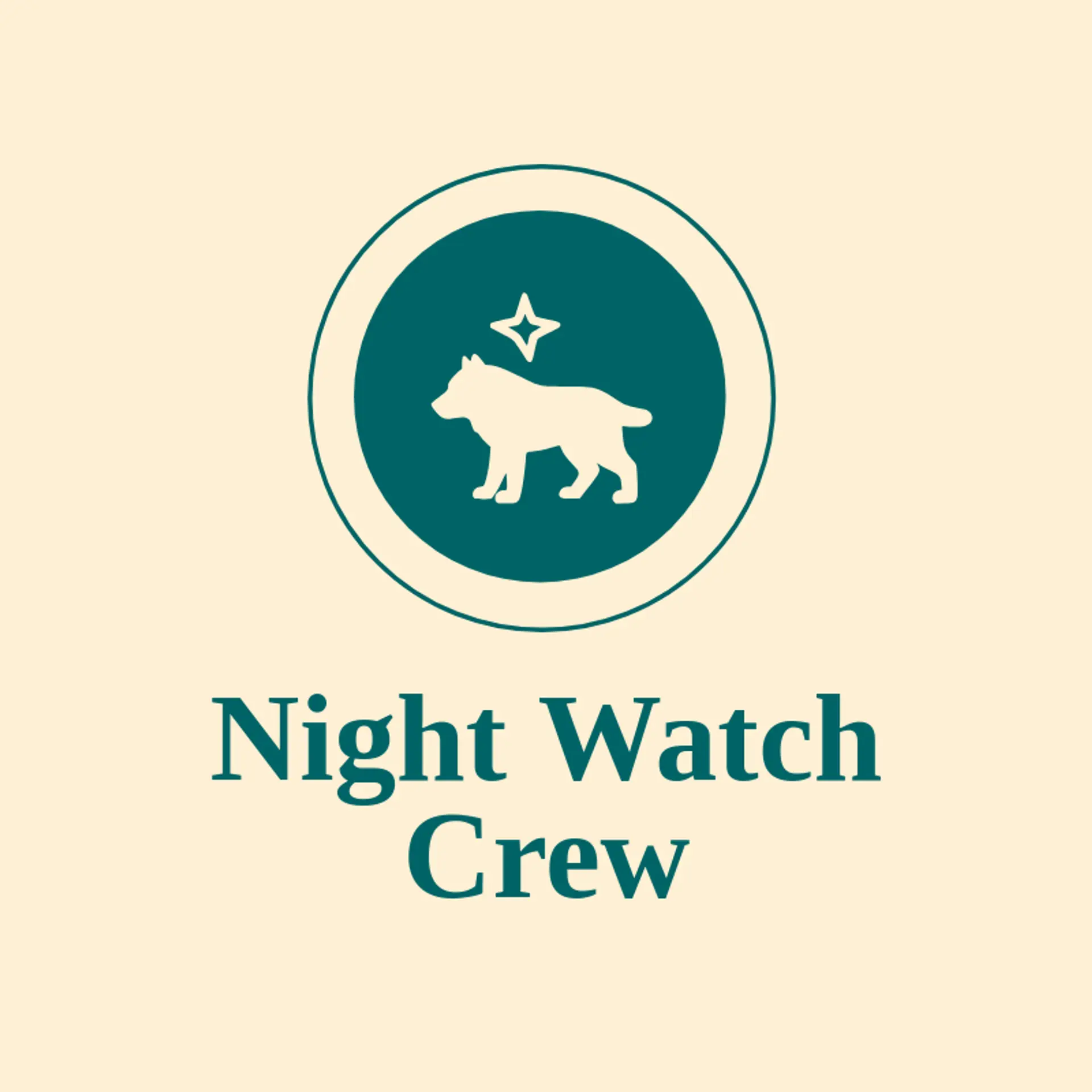 Night Watch Crew logo for apex predator