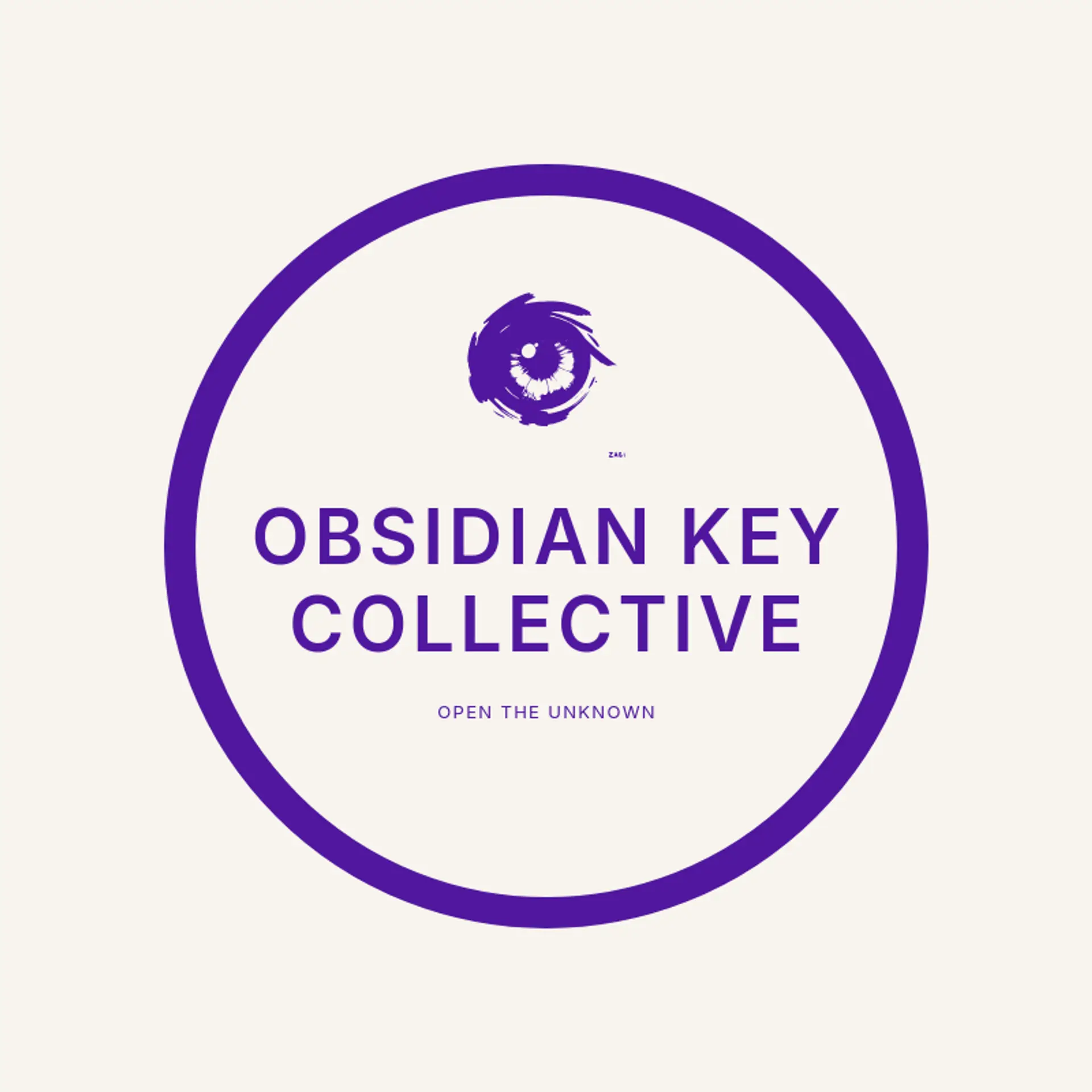 Obsidian Key Collective logo for illuminati
