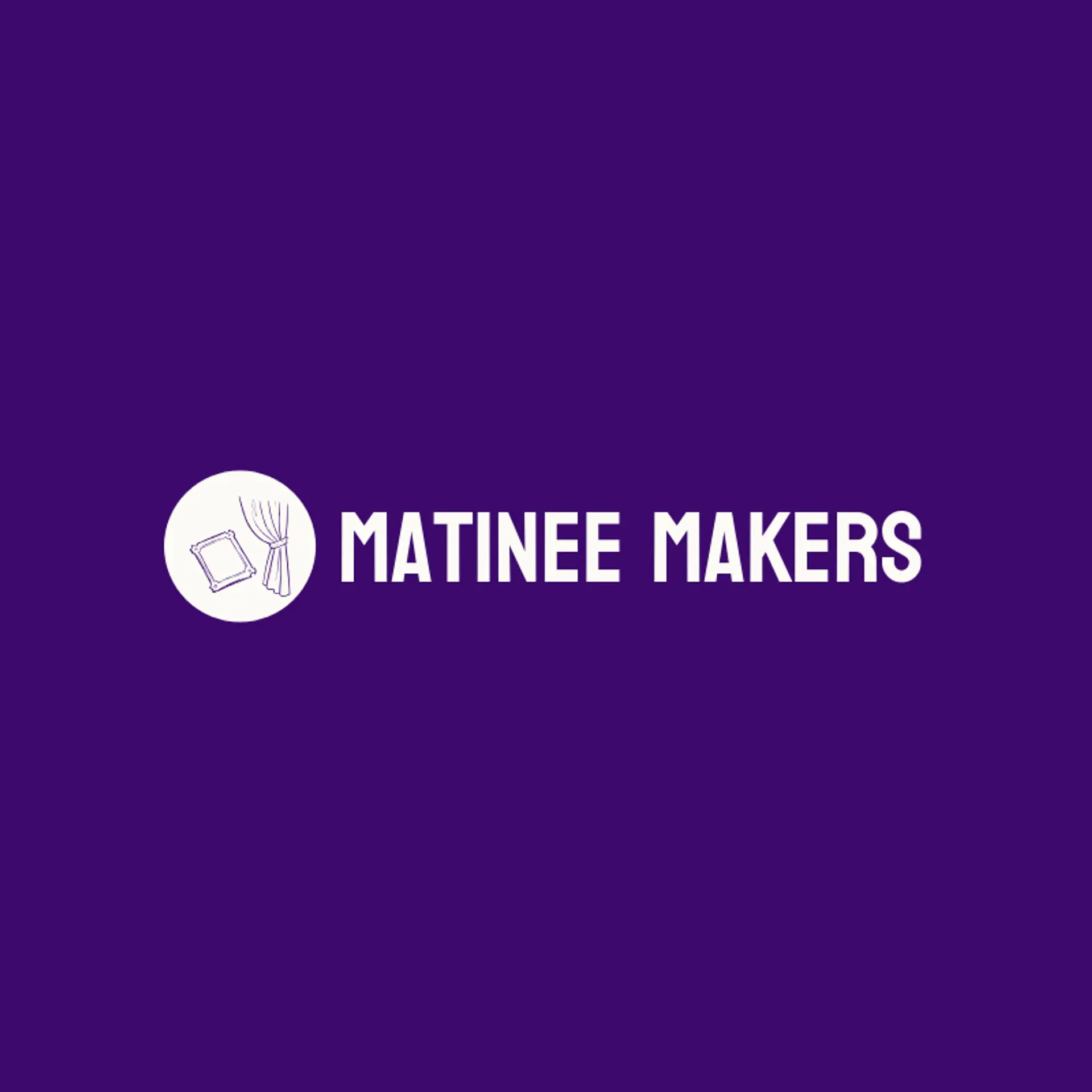Matinee Makers logo for drama
