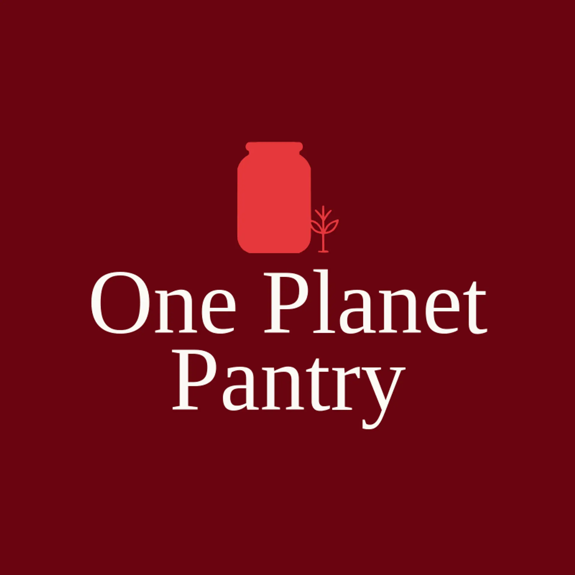 One Planet Pantry logo for sustainability