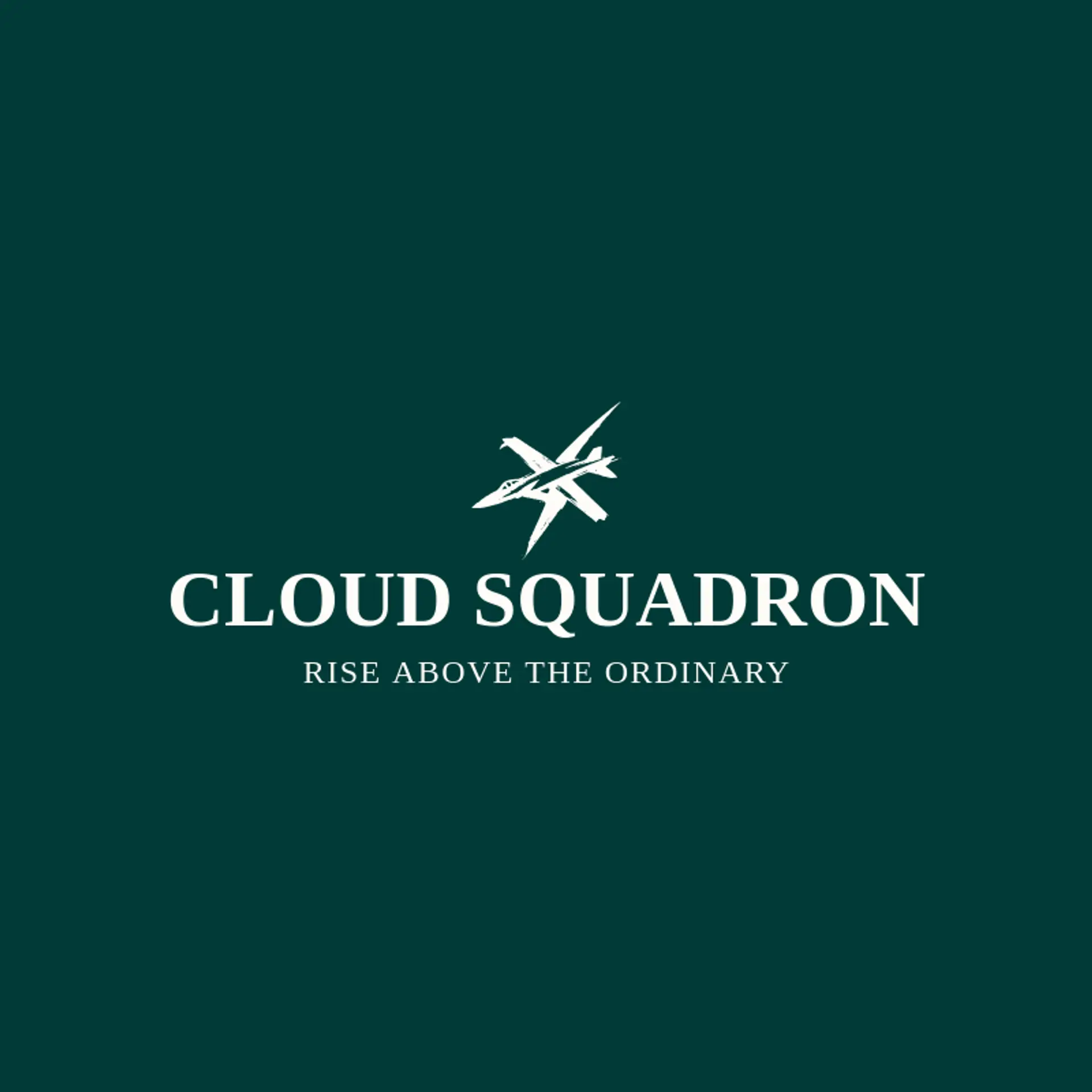 Cloud Squadron logo for airforce