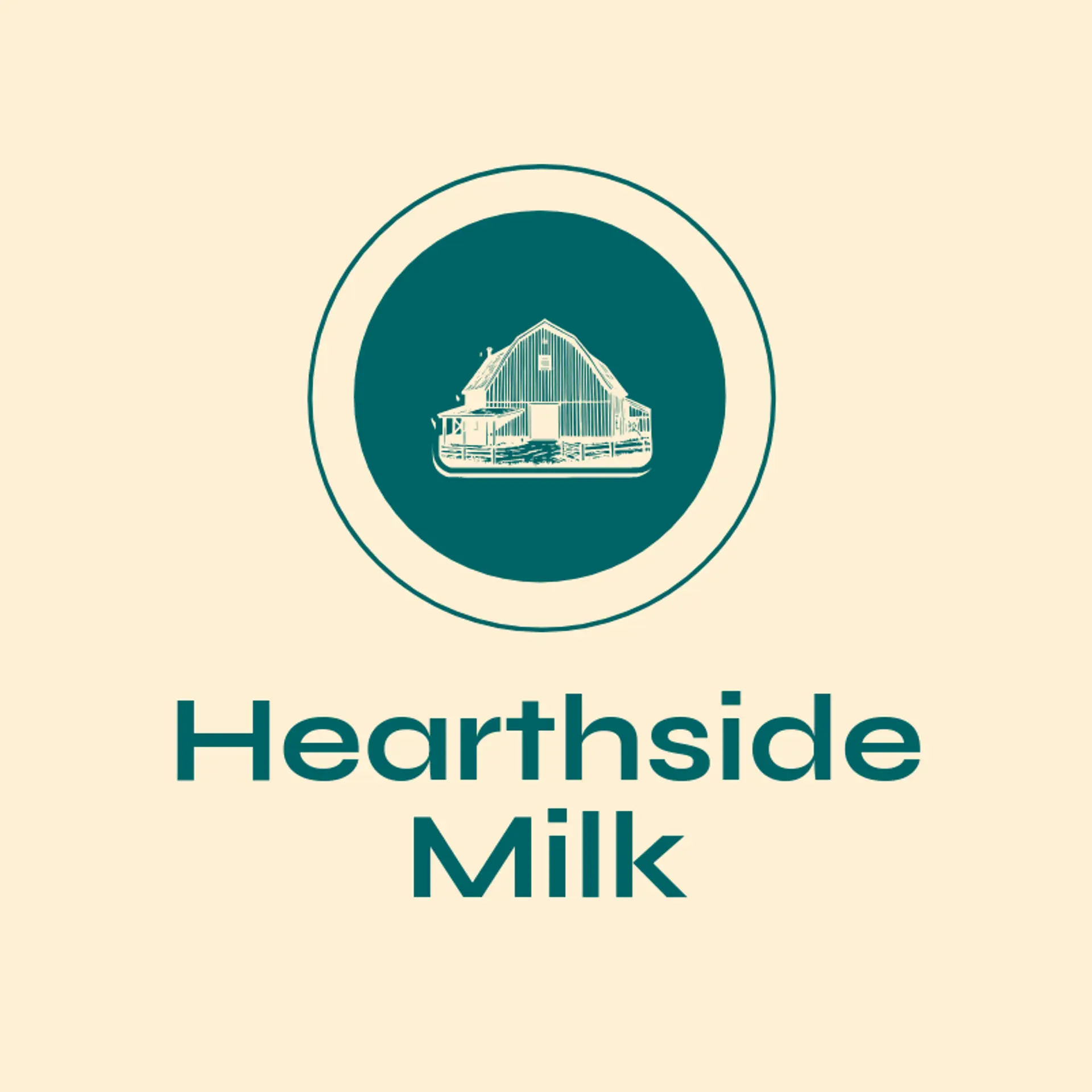 Hearthside Milk logo for milk