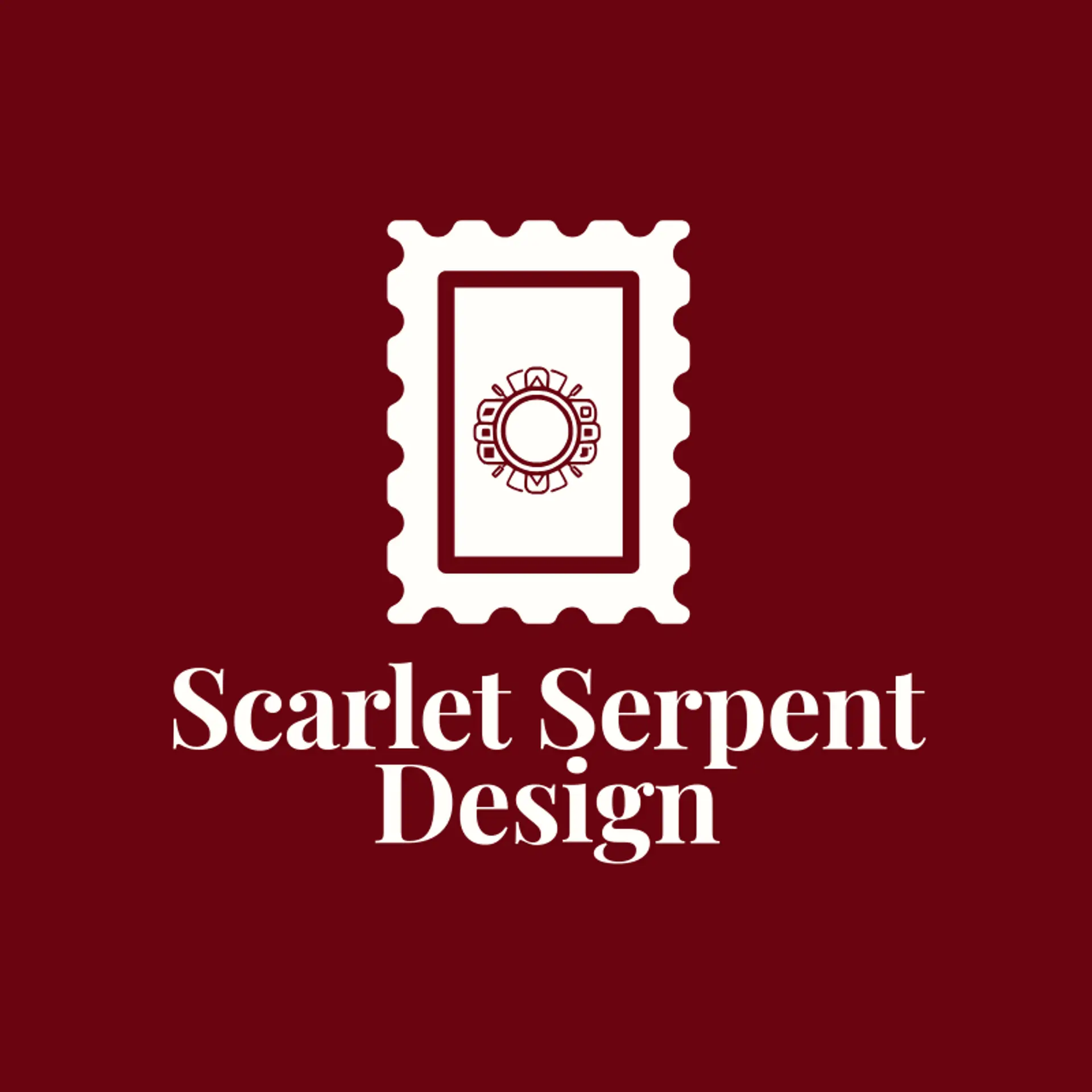 Scarlet Serpent Design logo for aztec