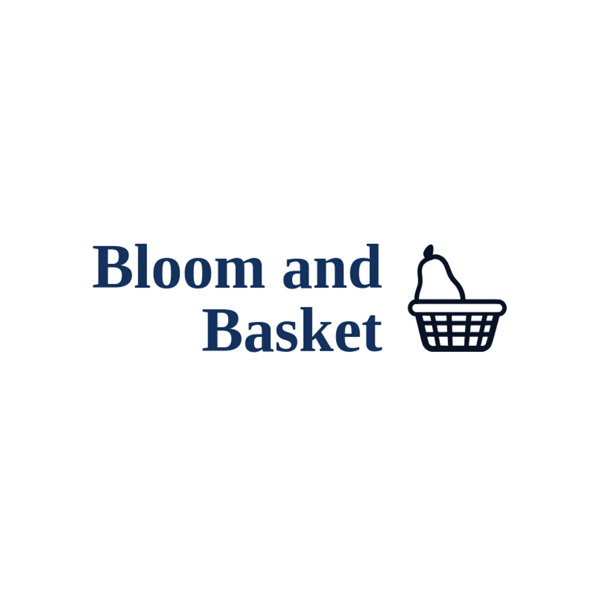 Bloom and Basket logo for pear