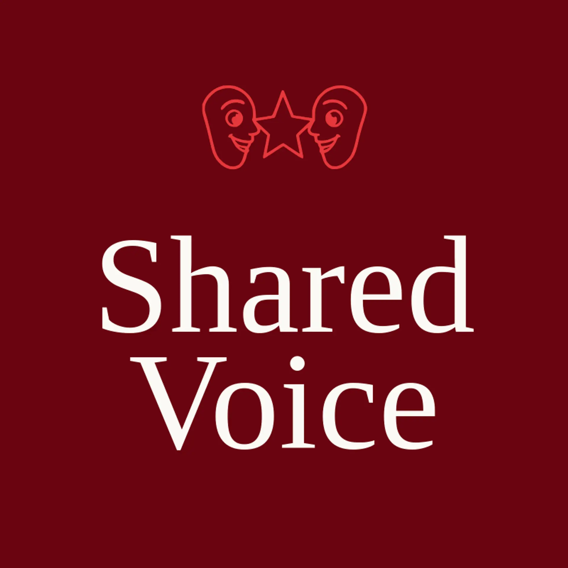 Shared Voice logo for person