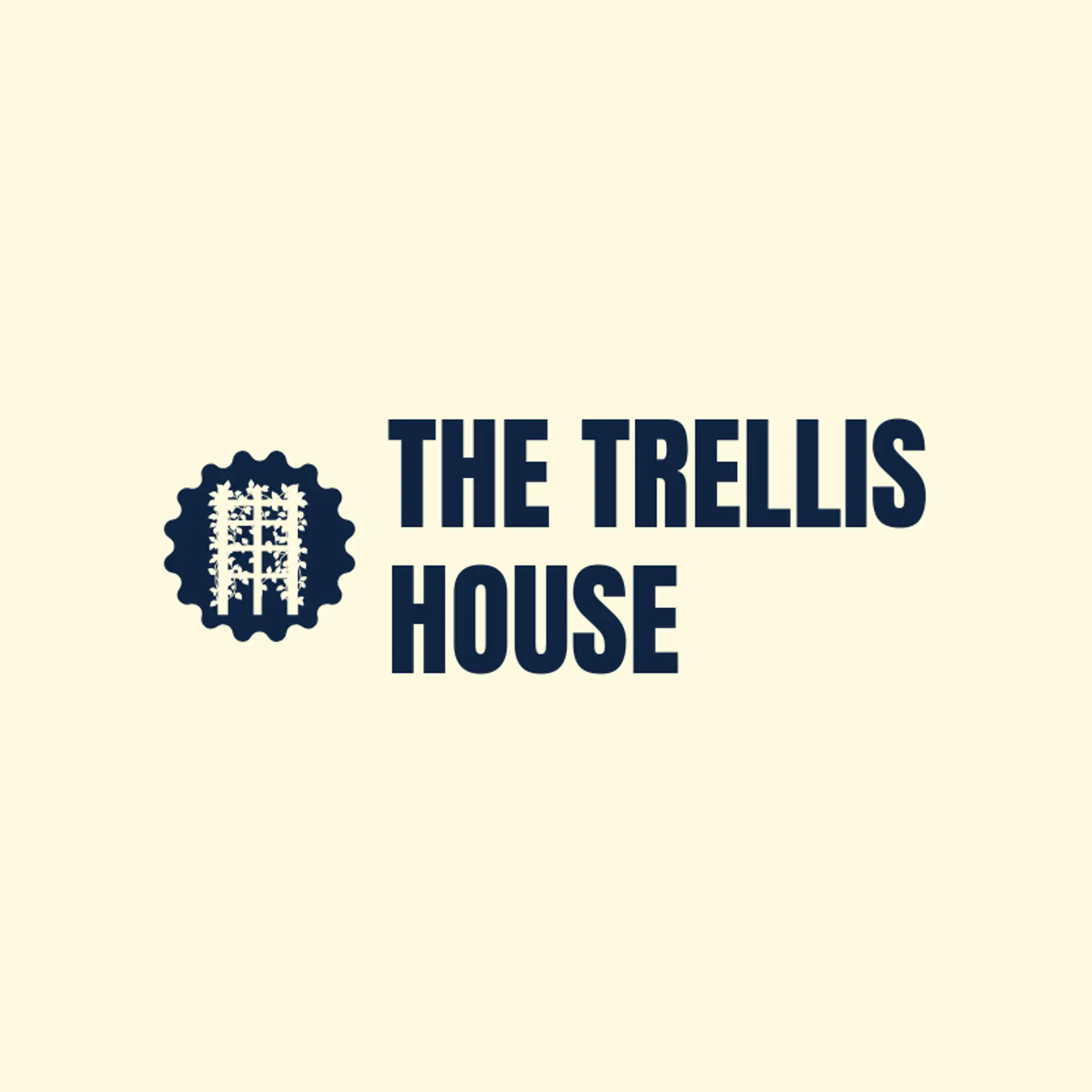 The Trellis House logo for garden