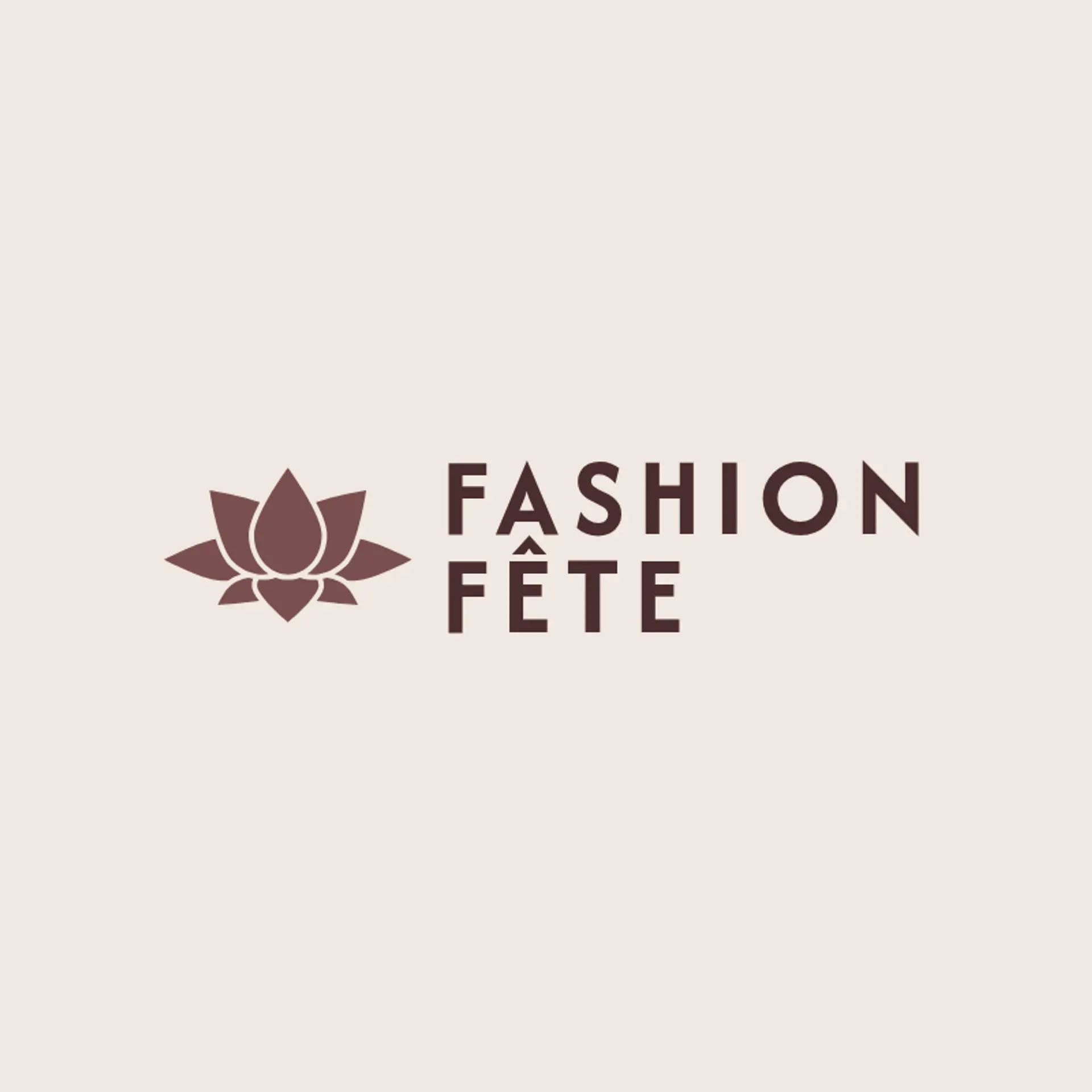 Fashion Fête logo for fashion show