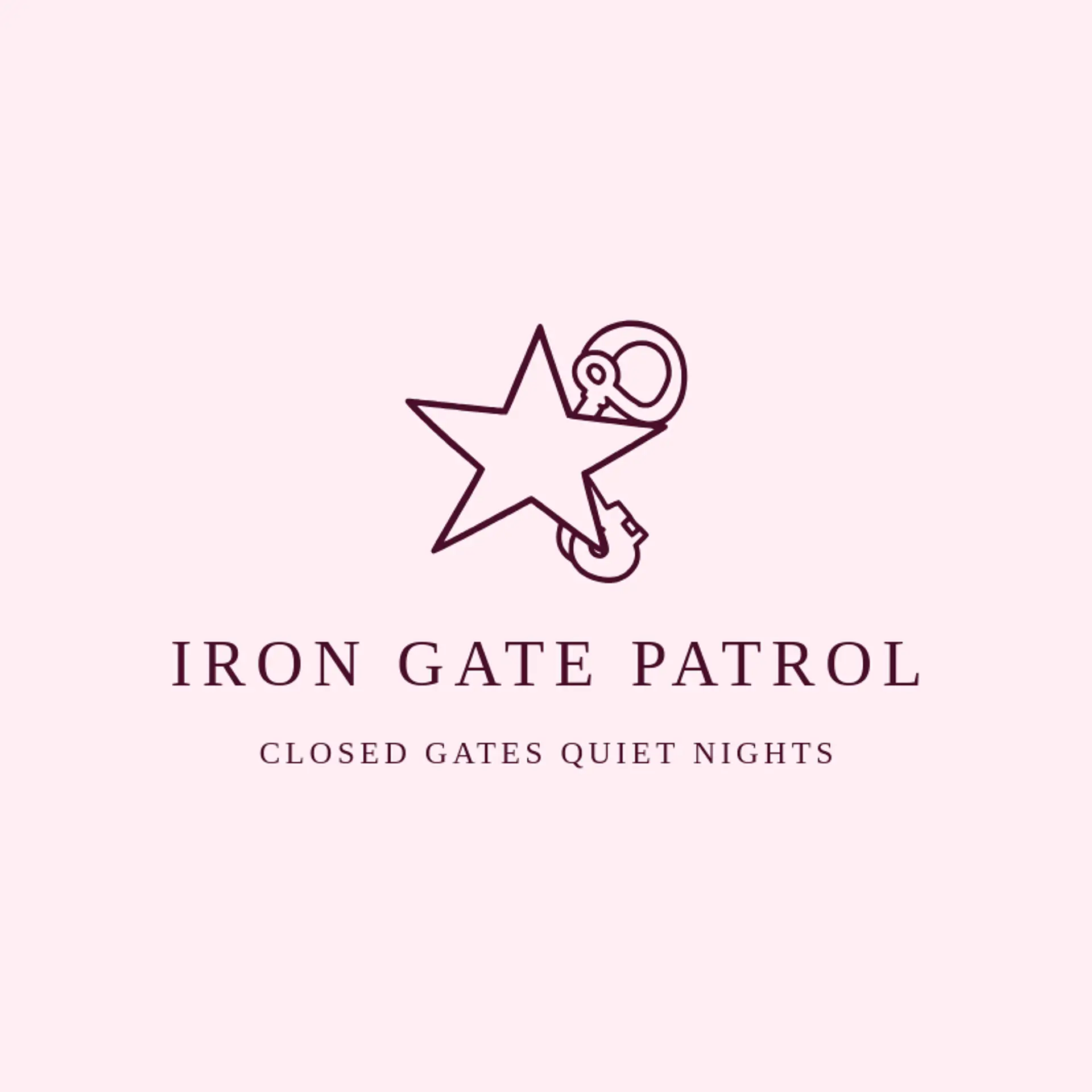 Iron Gate Patrol logo for sheriff