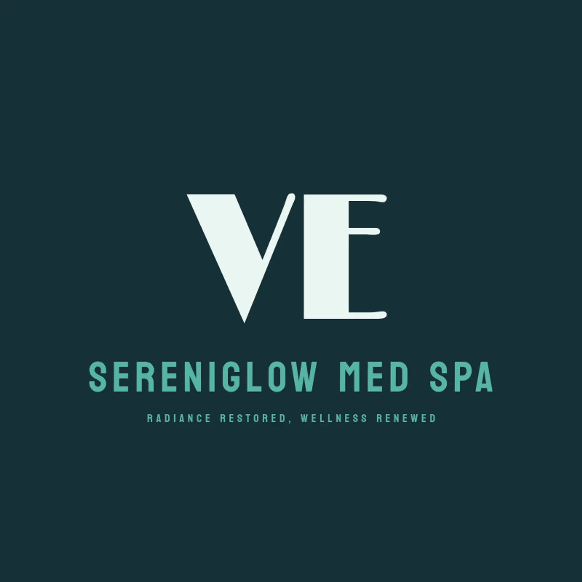SereniGlow Med Spa logo for medical spa