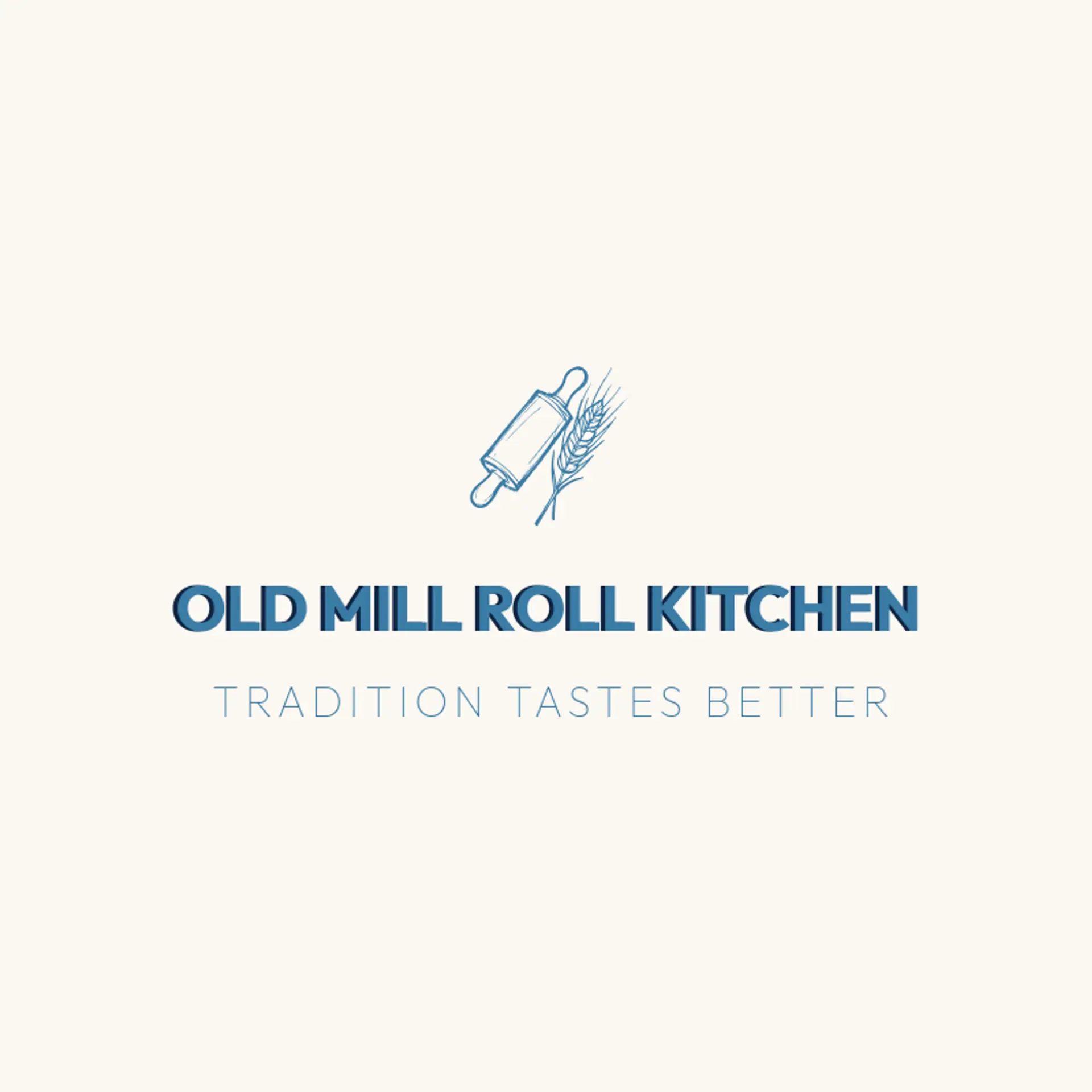 Old Mill Roll Kitchen logo for kitchen