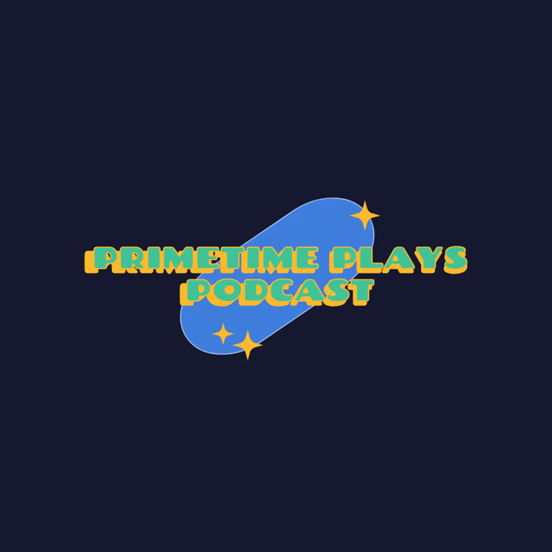 PrimeTime Plays Podcast logo for sports podcast