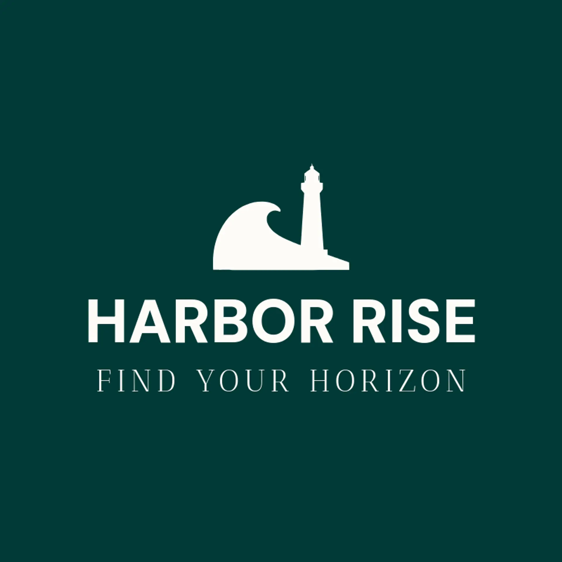 Harbor Rise logo for wave