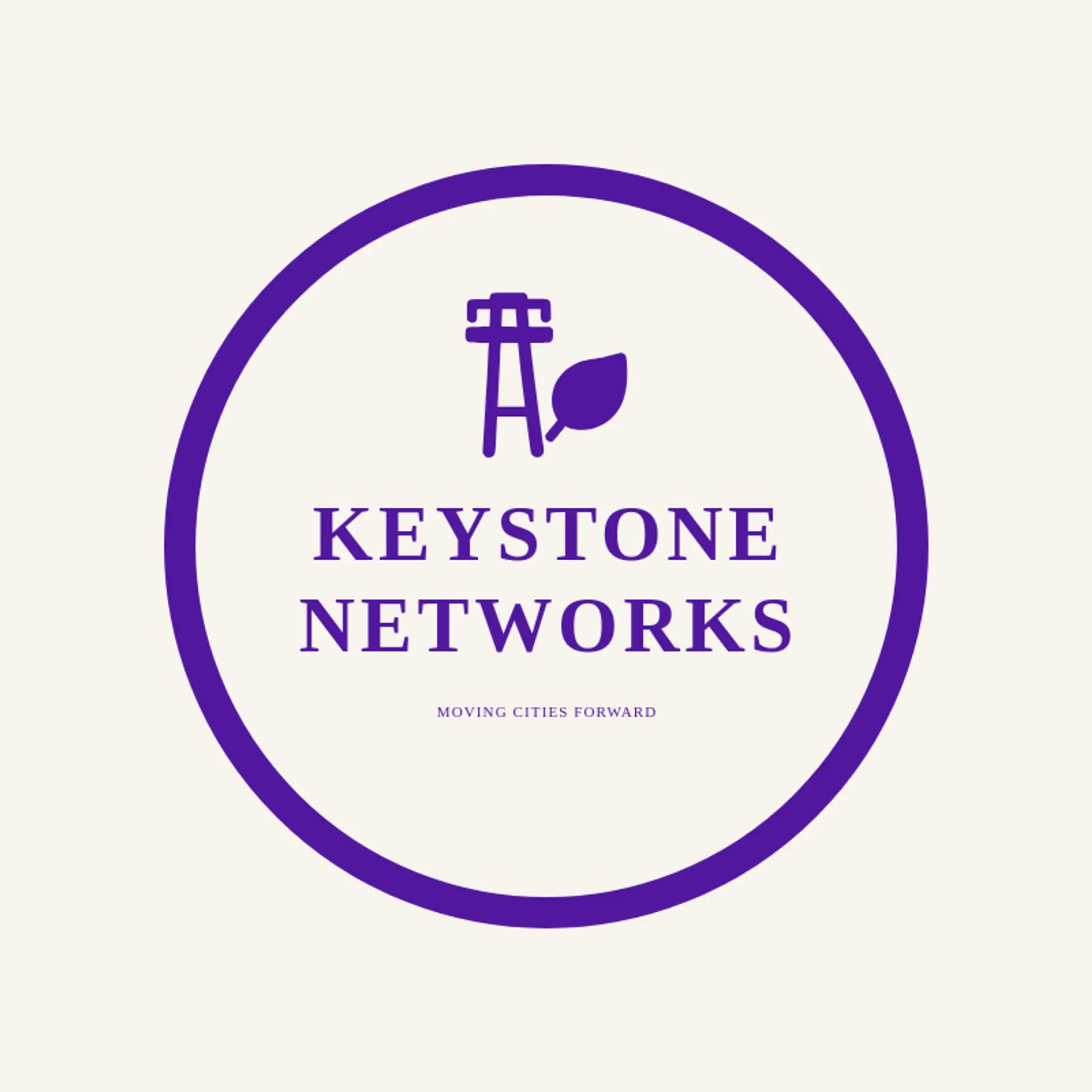 Keystone Networks logo for infrastructure
