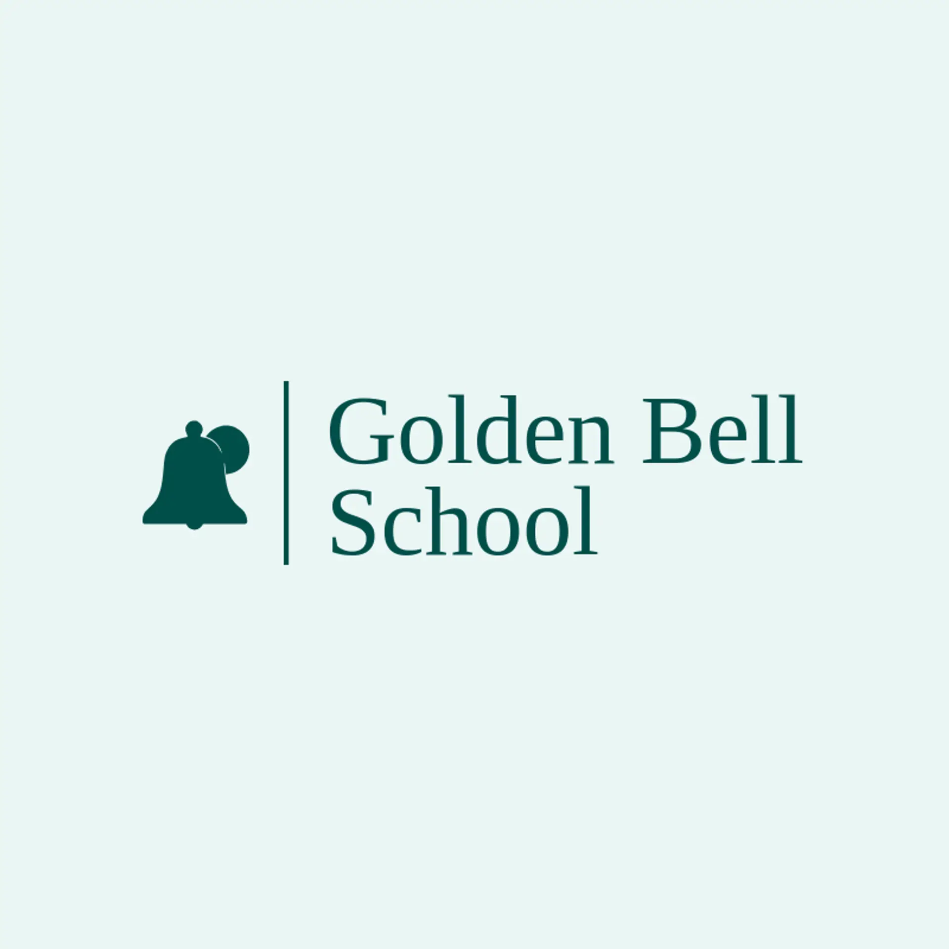 Golden Bell School logo for teacher