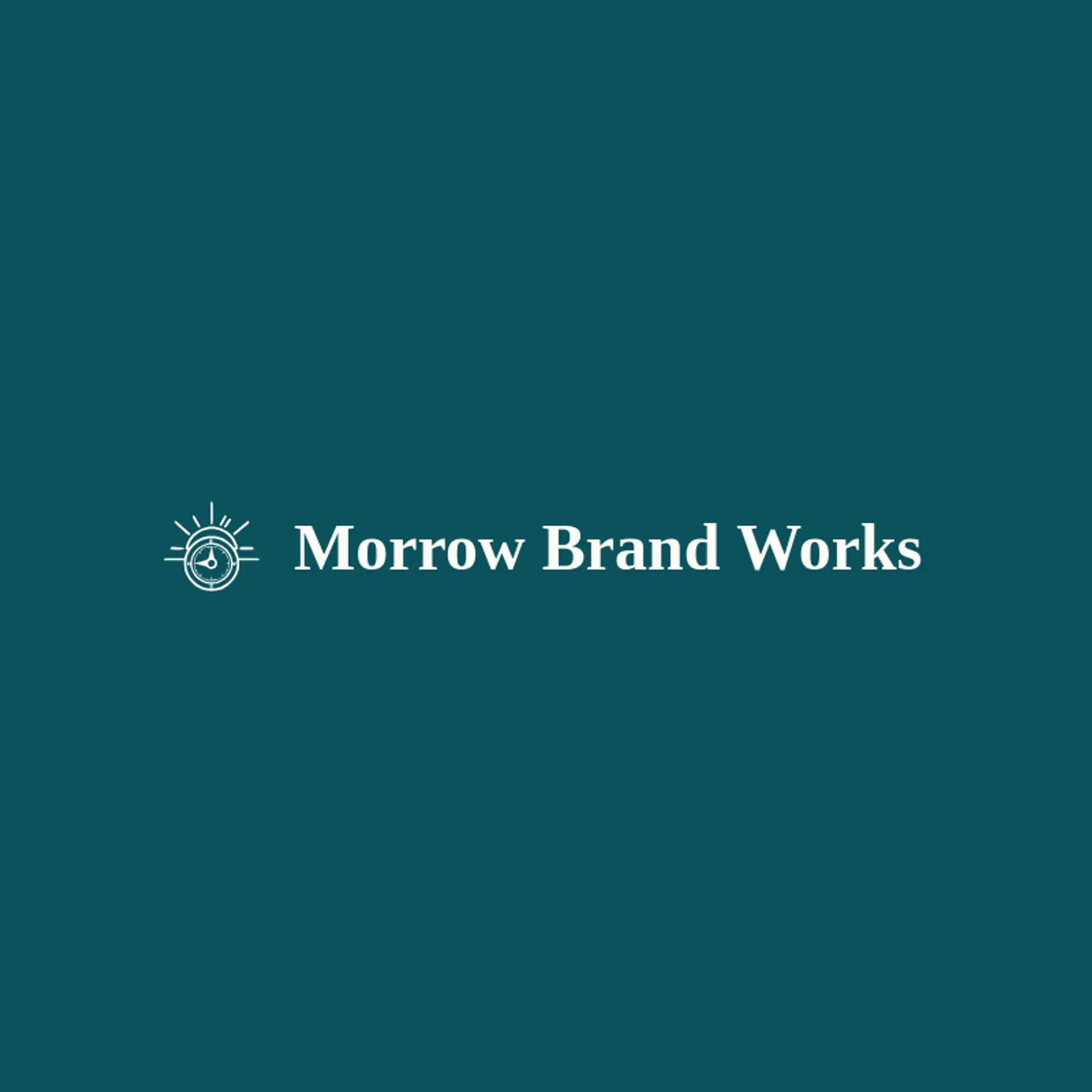 Morrow Brand Works logo for agency