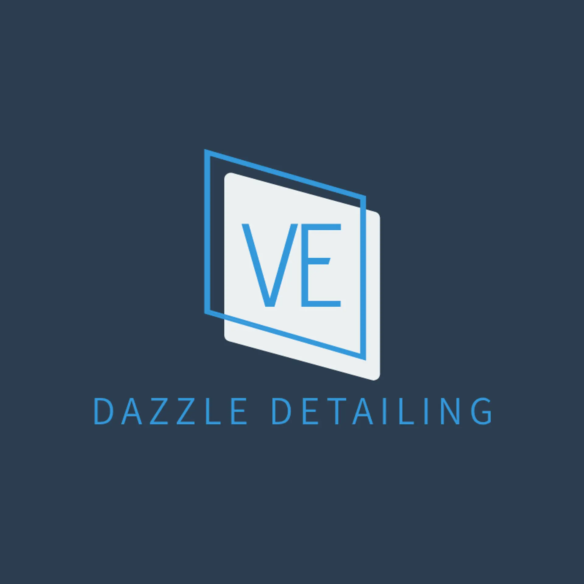 Dazzle Detailing logo for car cleaning