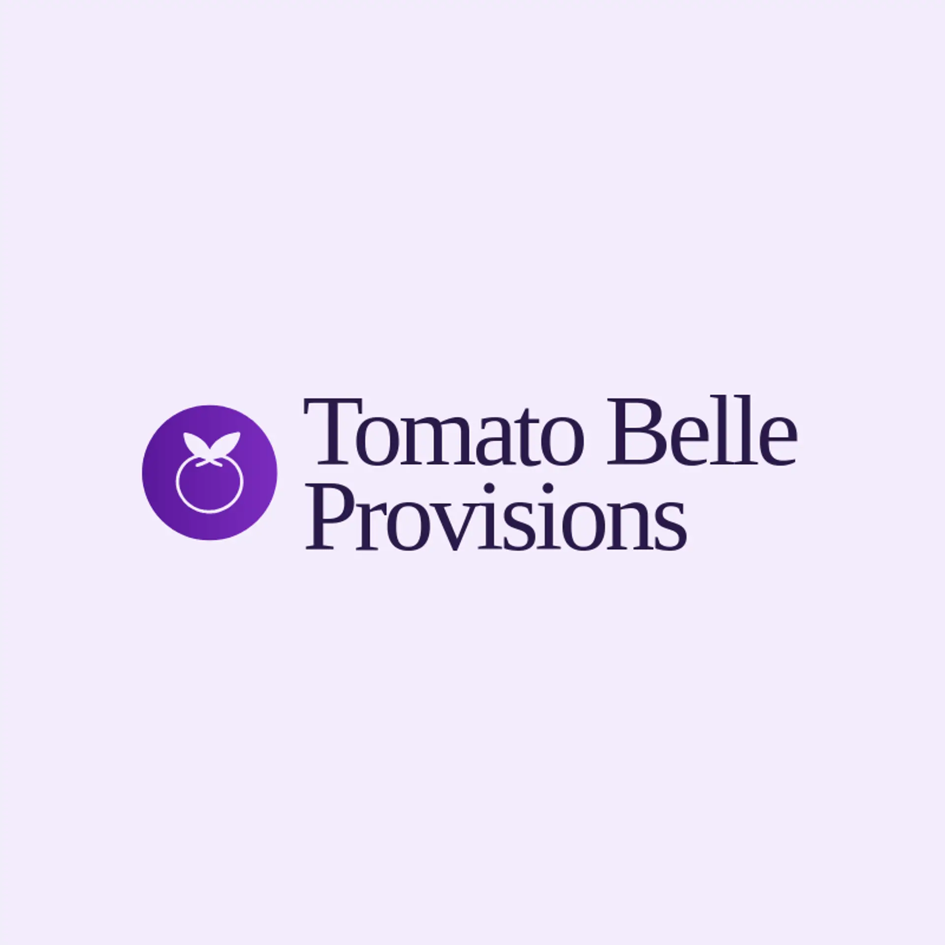 Tomato Belle Provisions logo for tomato