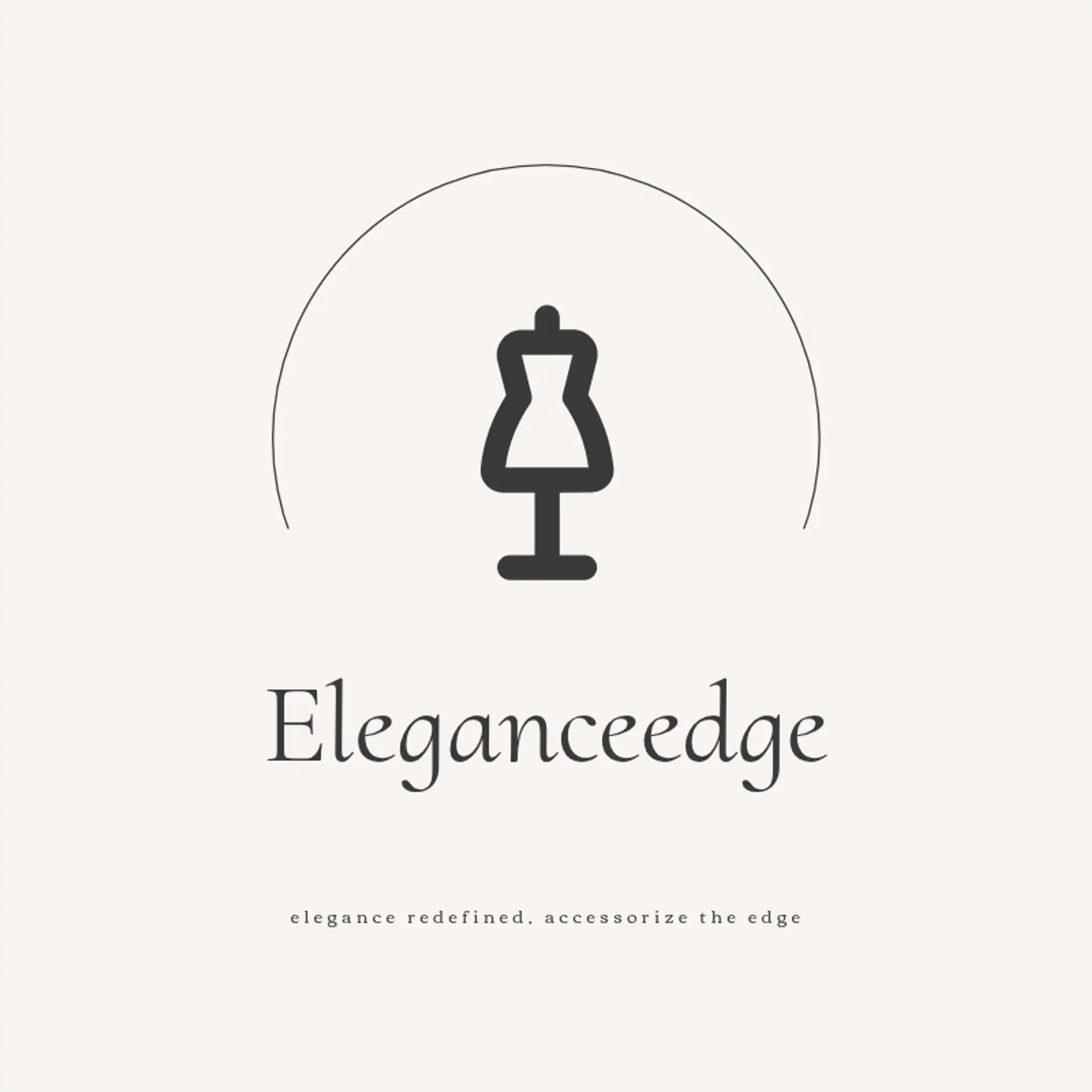 EleganceEdge logo for fashion accessories