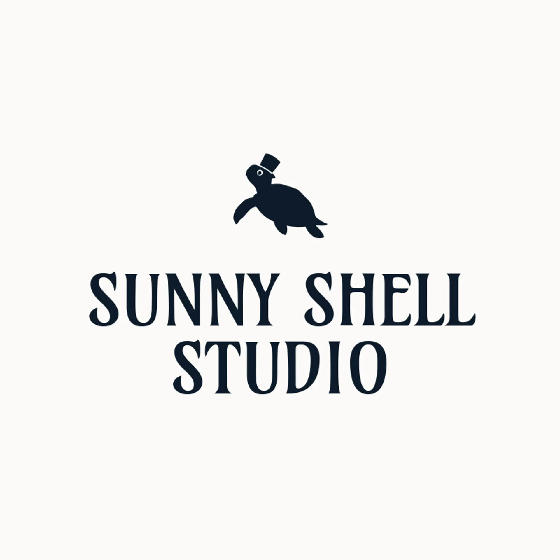 Sunny Shell Studio logo for turtle