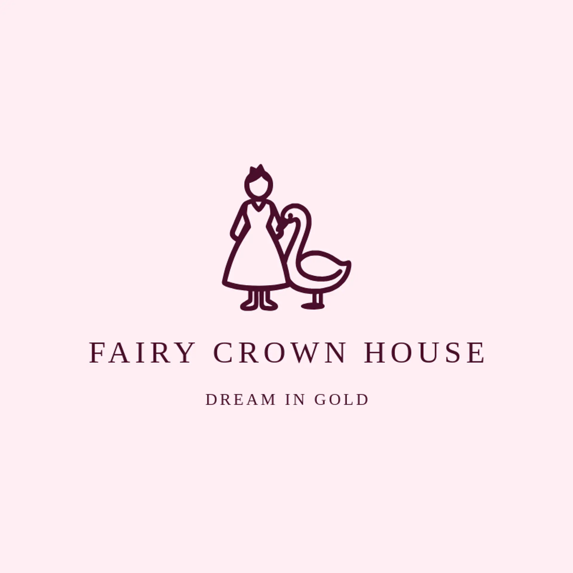 Fairy Crown House logo for princess