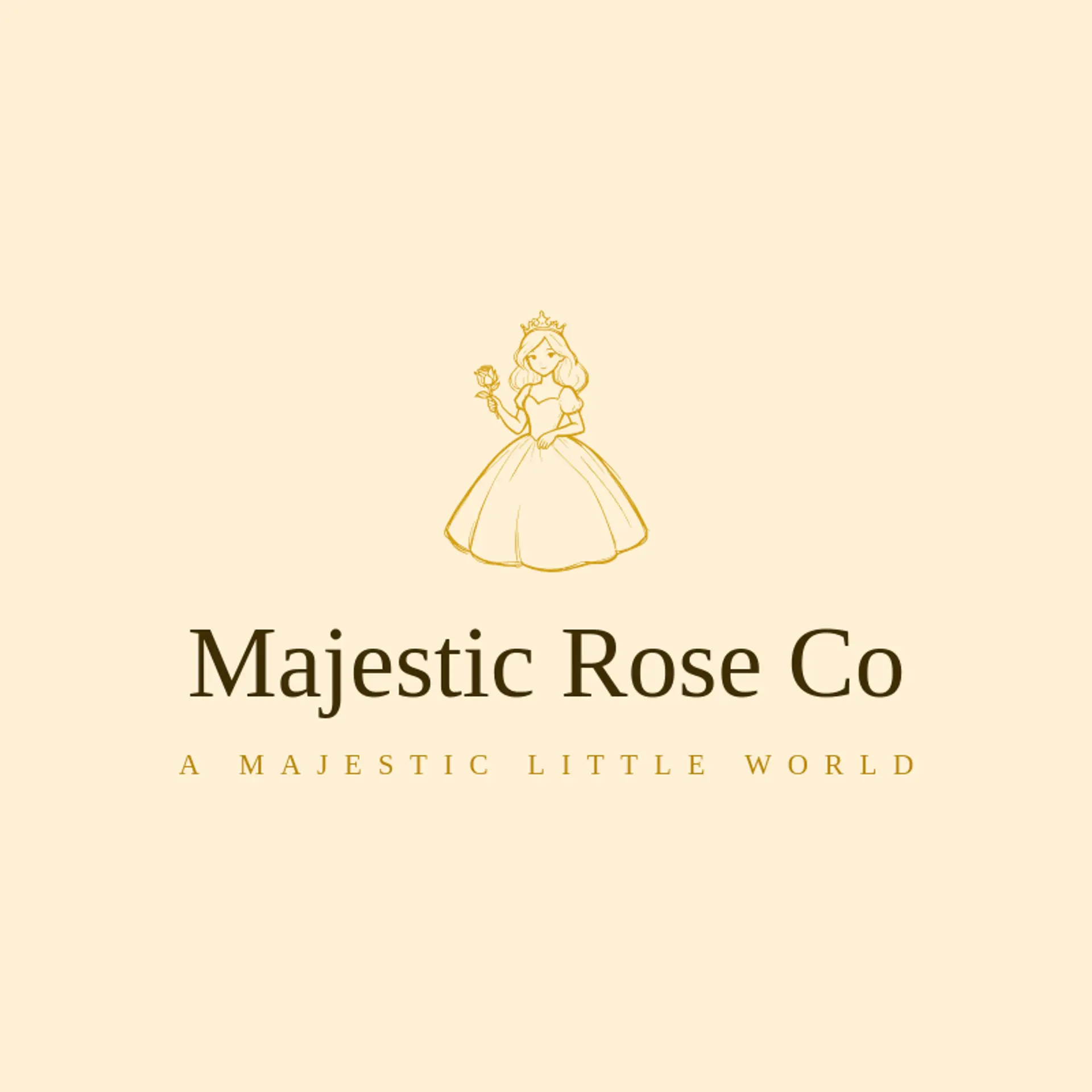 Majestic Rose Co logo for princess